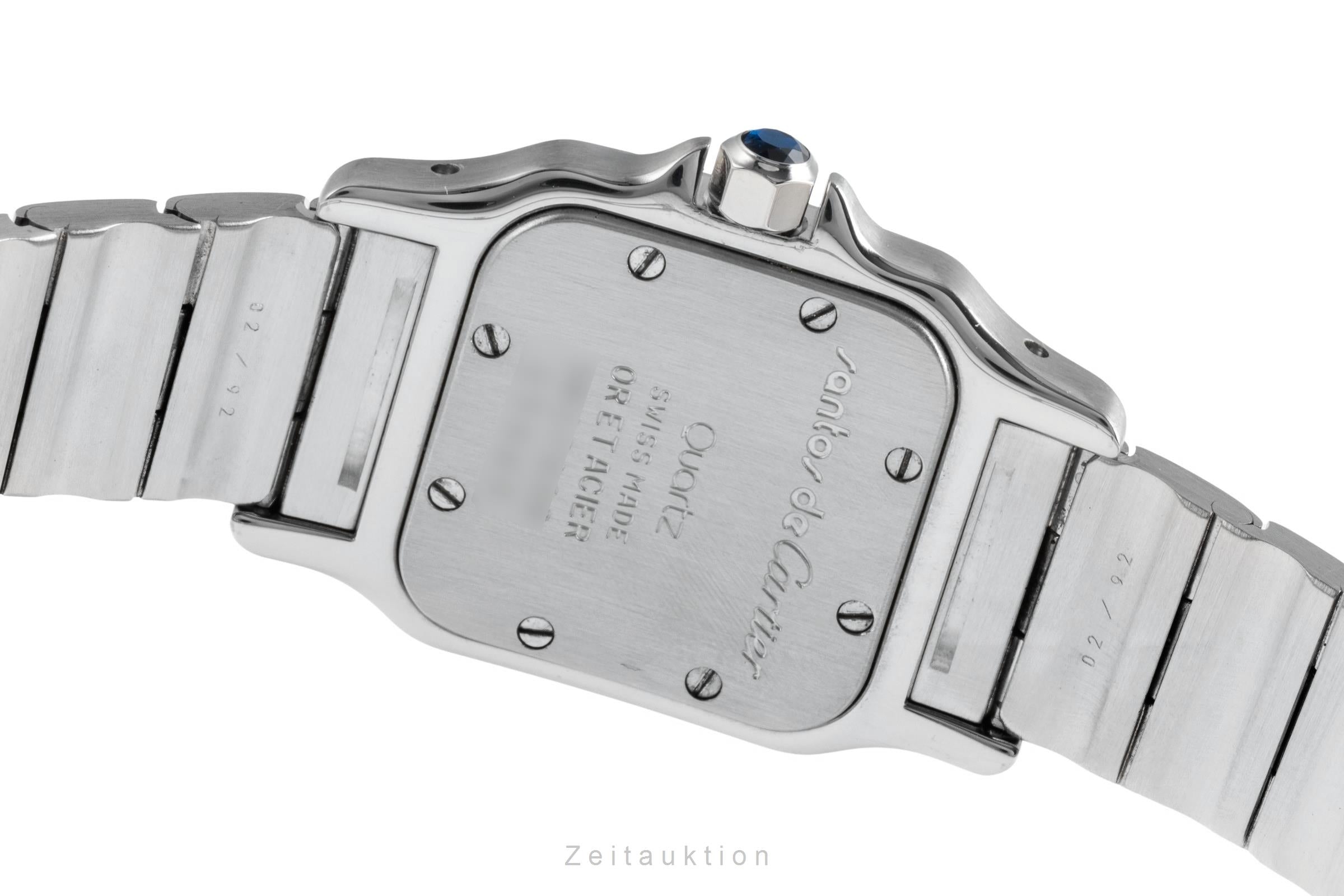 Cartier Santos acier / or  quartz montre pour femmes W20012C4  [2600842]