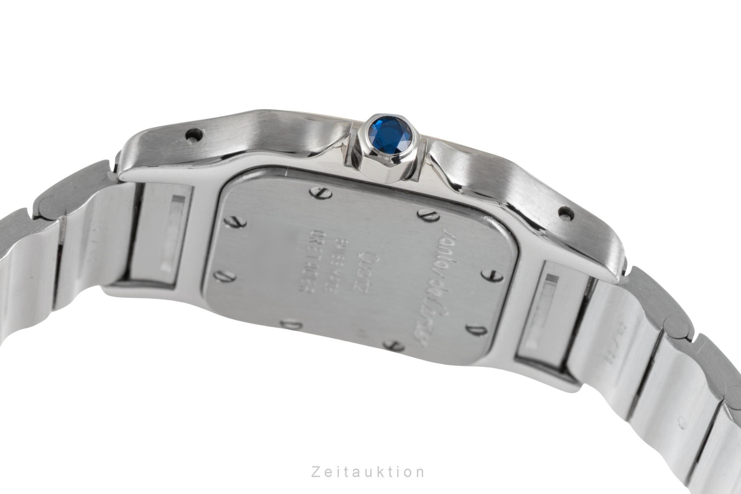 Cartier Santos acier / or  quartz montre pour femmes W20012C4  [2600842]