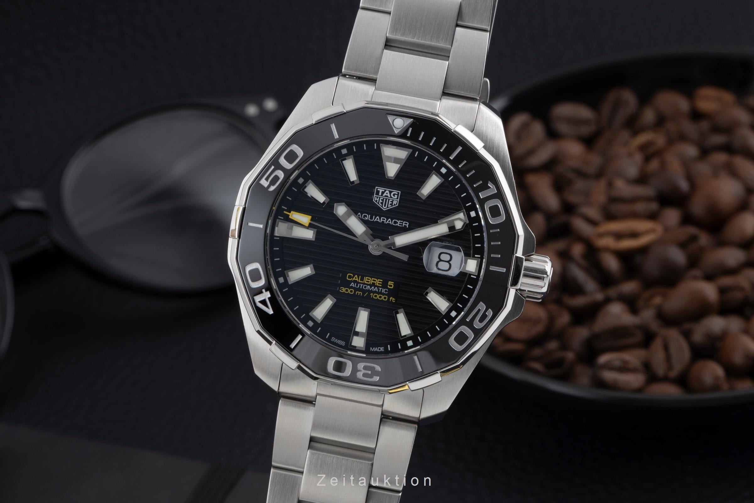 Tag Heuer Aquaracer steel automatic men's watch WAY201A.BA0927  [2600845]