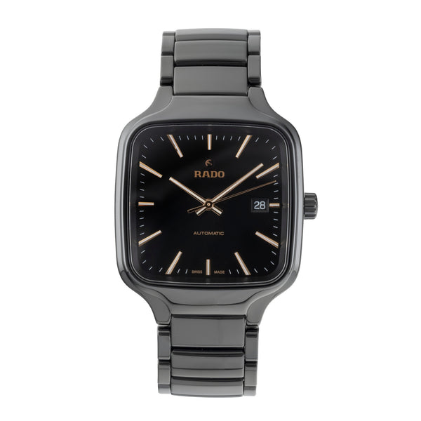 Rado True Square Keramik / Titan Automatik Ref. 01.763.6078.3.016 B&P 2024 [2600846]