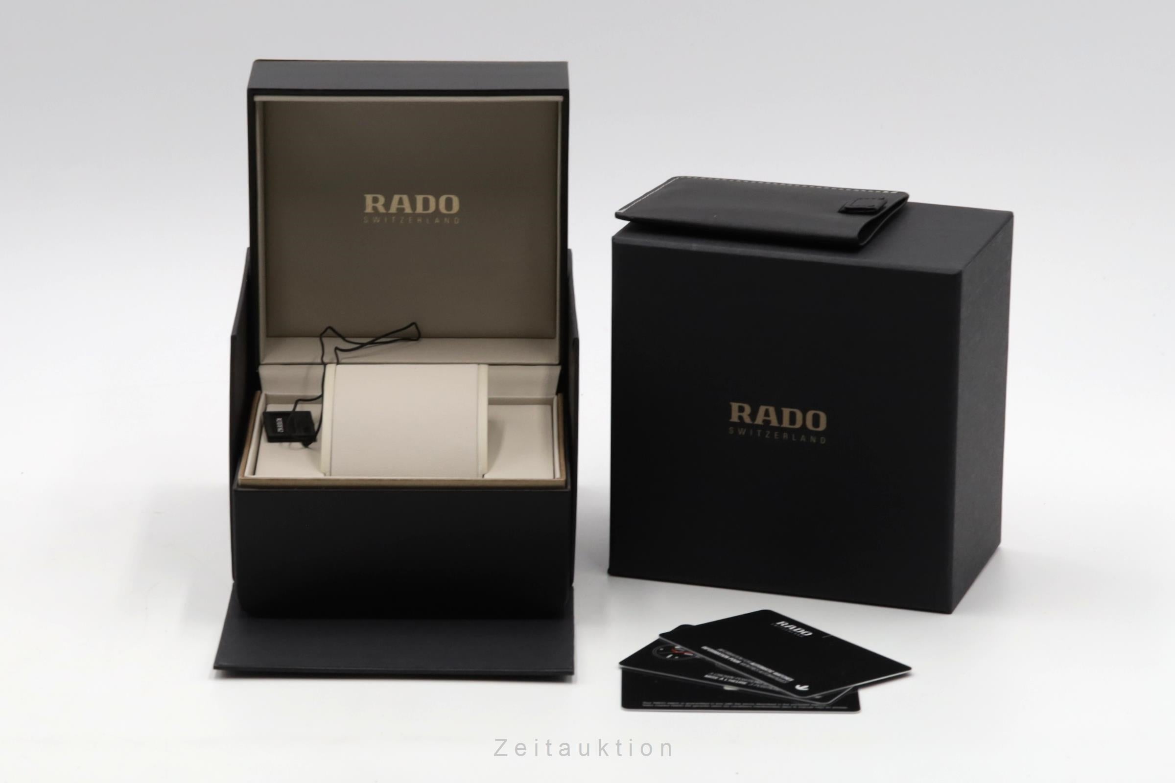 Rado True Square Keramik / Titan Automatik Ref. 01.763.6078.3.016 B&P 2024 [2600846]