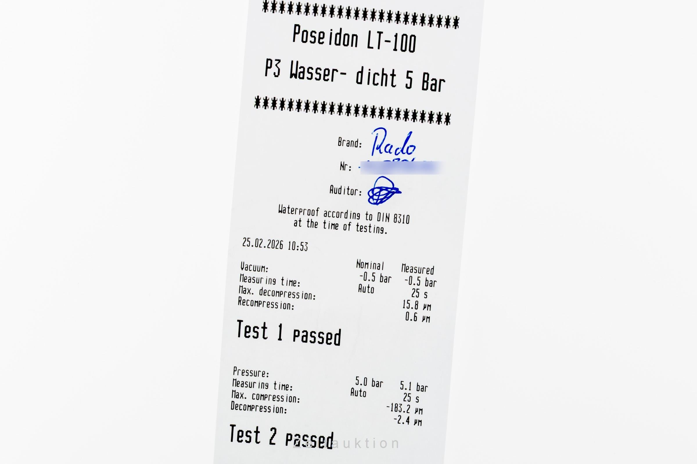 Rado True Square Keramik / Titan Automatik Ref. 01.763.6078.3.016 B&P 2024 [2600846]