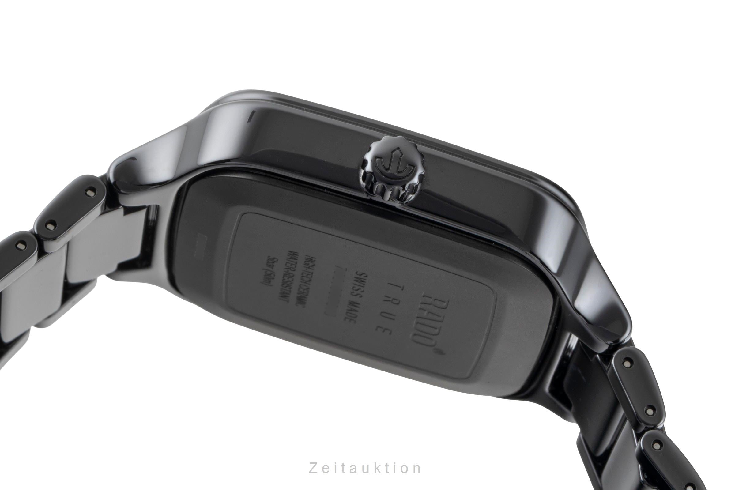 Rado True Square Keramik / Titan Automatik Ref. 01.763.6078.3.016 B&P 2024 [2600846]