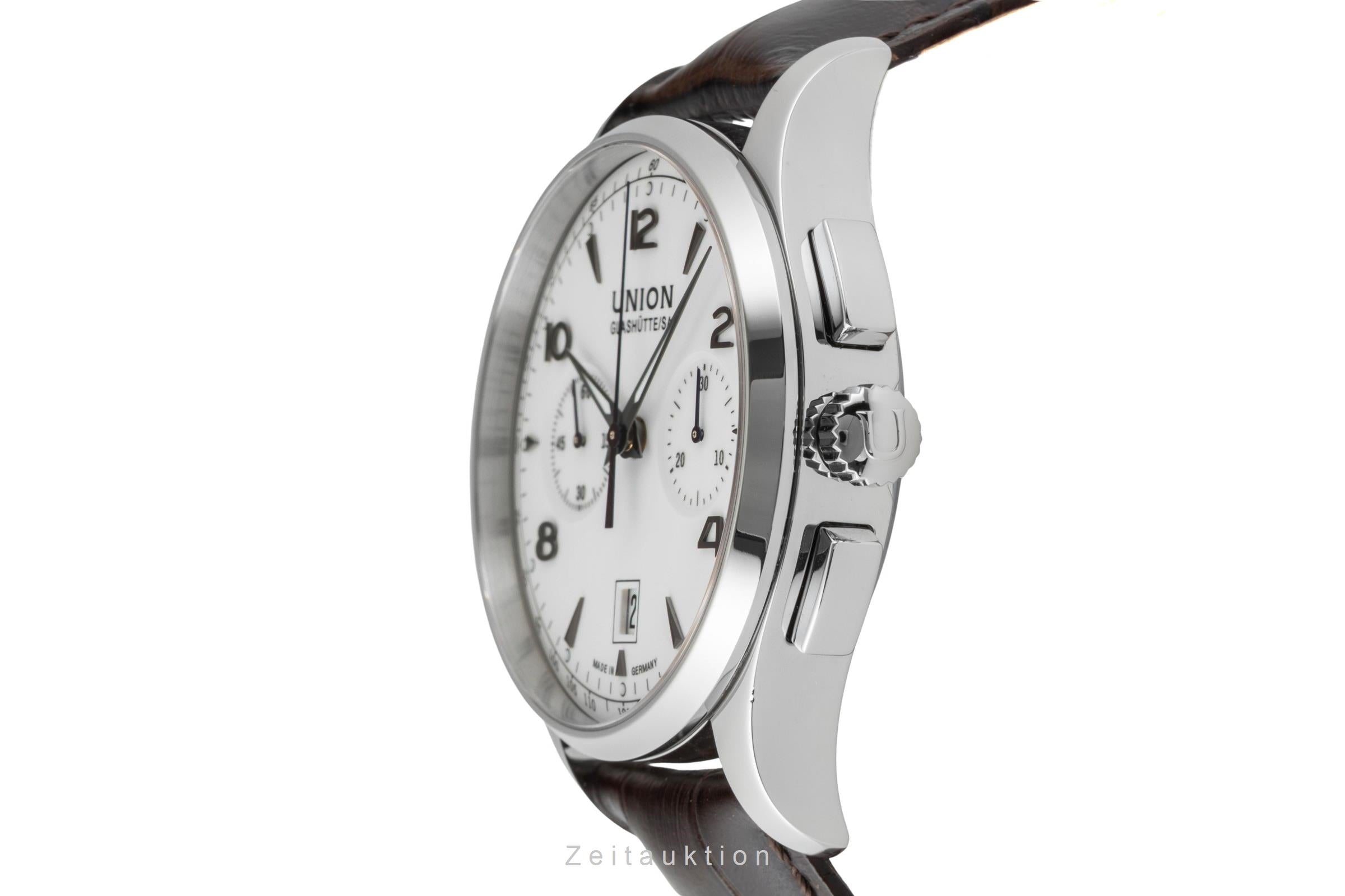 Union Glashütte Noramis chronographe acier automatique montre pour hommes D008.427.16.017.00  [2600847]