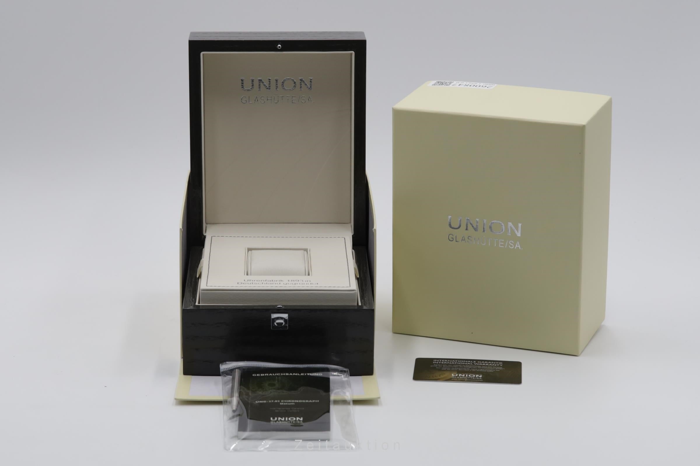 Union Glashütte Noramis chronographe acier automatique montre pour hommes D008.427.16.017.00  [2600847]