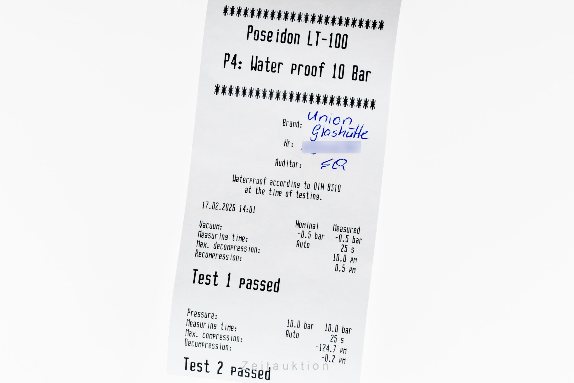 Union Glashütte Noramis chronographe acier automatique montre pour hommes D008.427.16.017.00  [2600847]