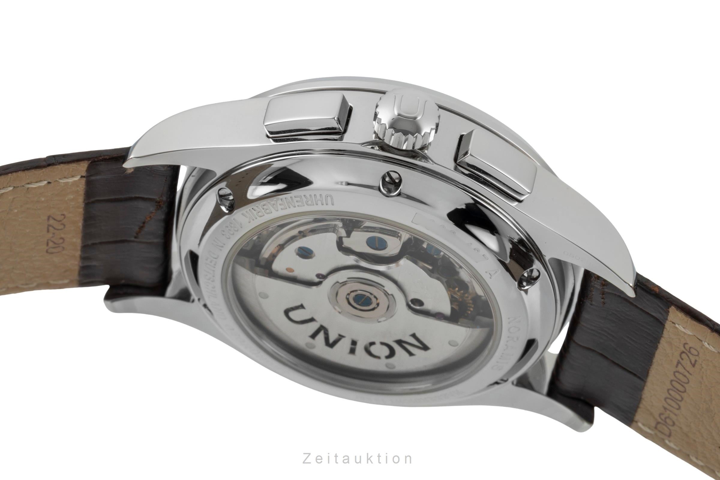 Union Glashütte Noramis chronographe acier automatique montre pour hommes D008.427.16.017.00  [2600847]