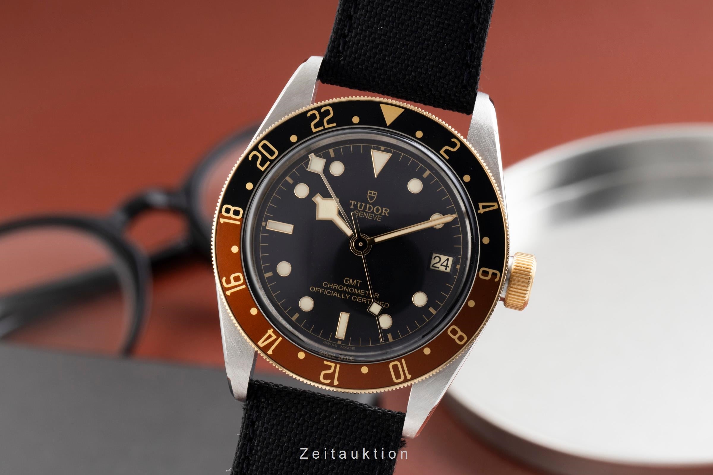 Tudor Black Bay steel / gold automatic Kal. MT 5652 Ref. 79833MN