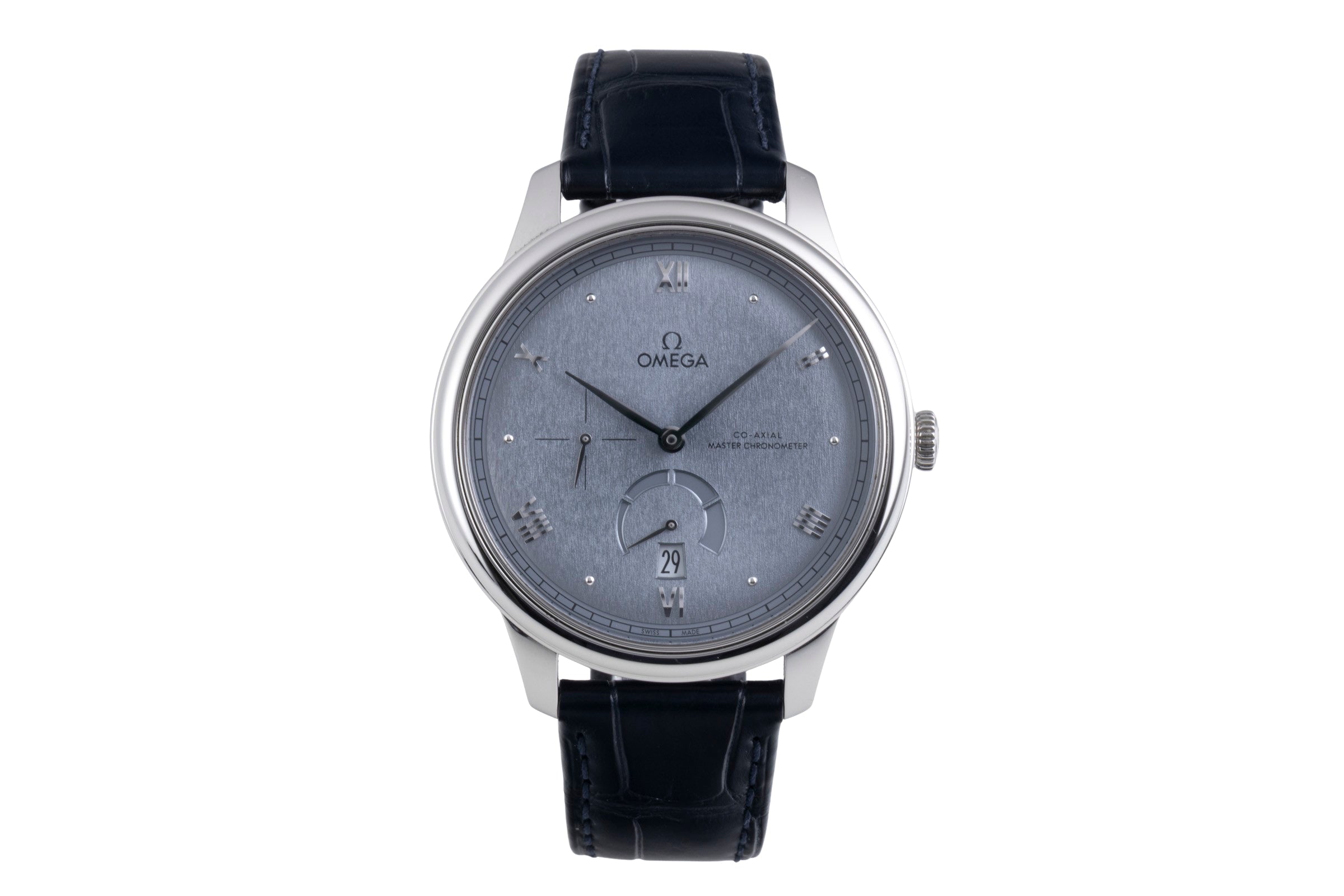 Omega De Ville steel automatic men's watch 434.13.41.21.03.001 LP: 6200EUR  [2600851]