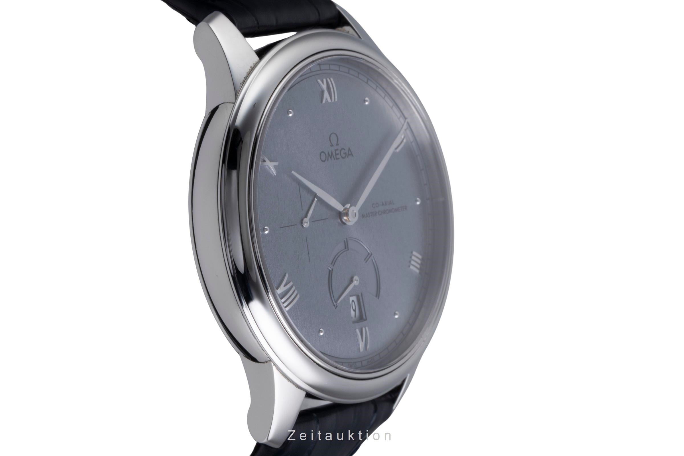 Omega De Ville steel automatic men's watch 434.13.41.21.03.001 LP: 6200EUR  [2600851]