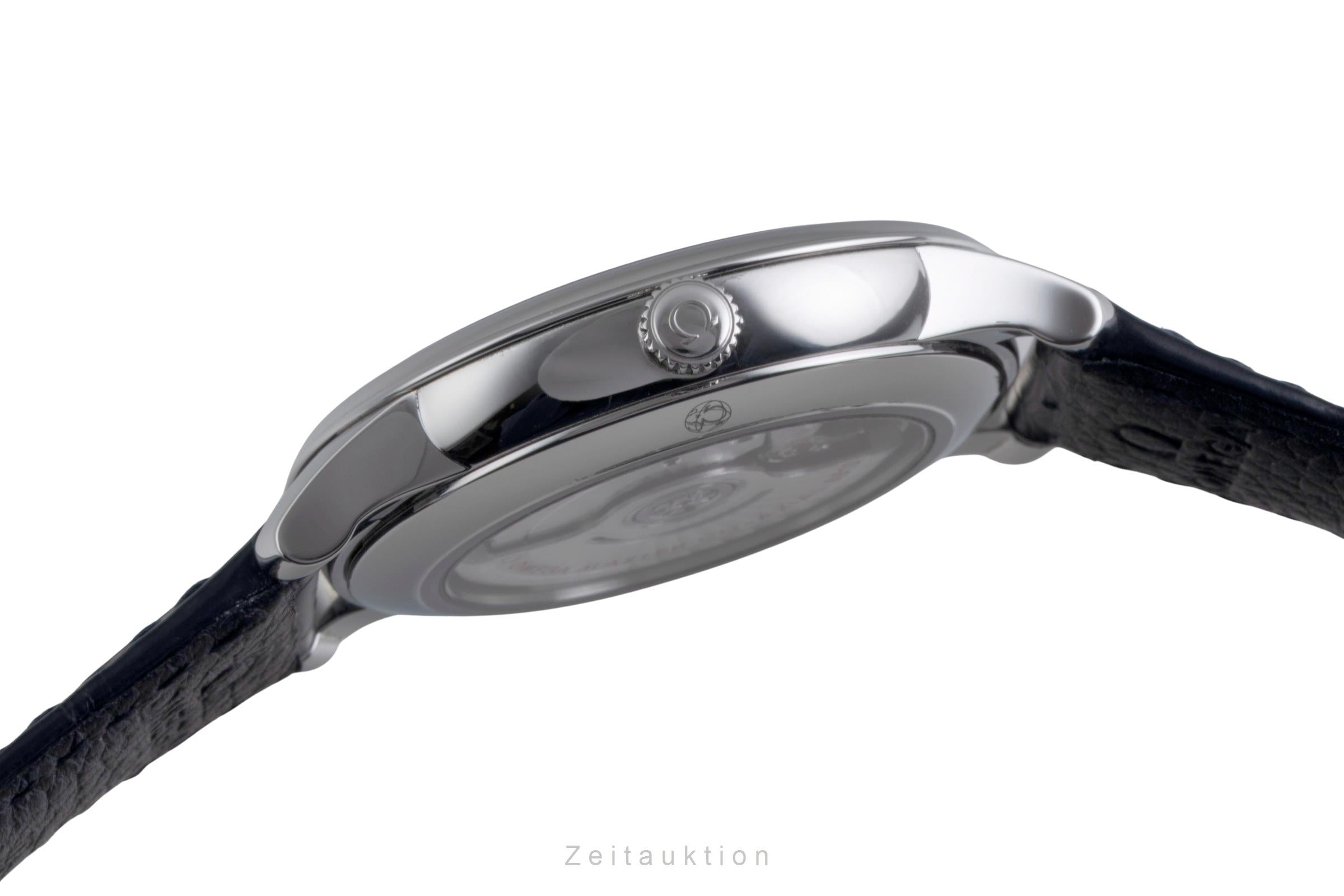 Omega De Ville steel automatic men's watch 434.13.41.21.03.001 LP: 6200EUR  [2600851]