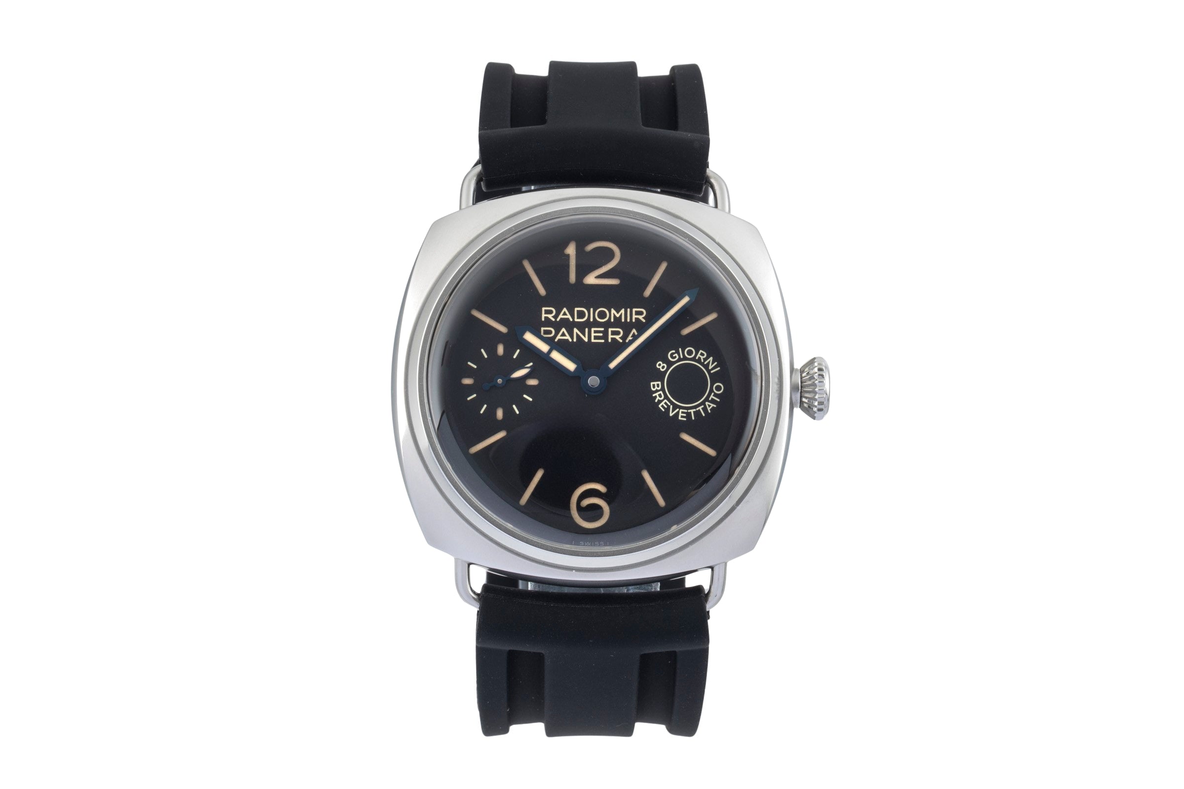 Panerai Radiomir 8 Days Stahl Handaufzug Limited PAM00992 B&P 2023 NP: 9400,- € [2600852]