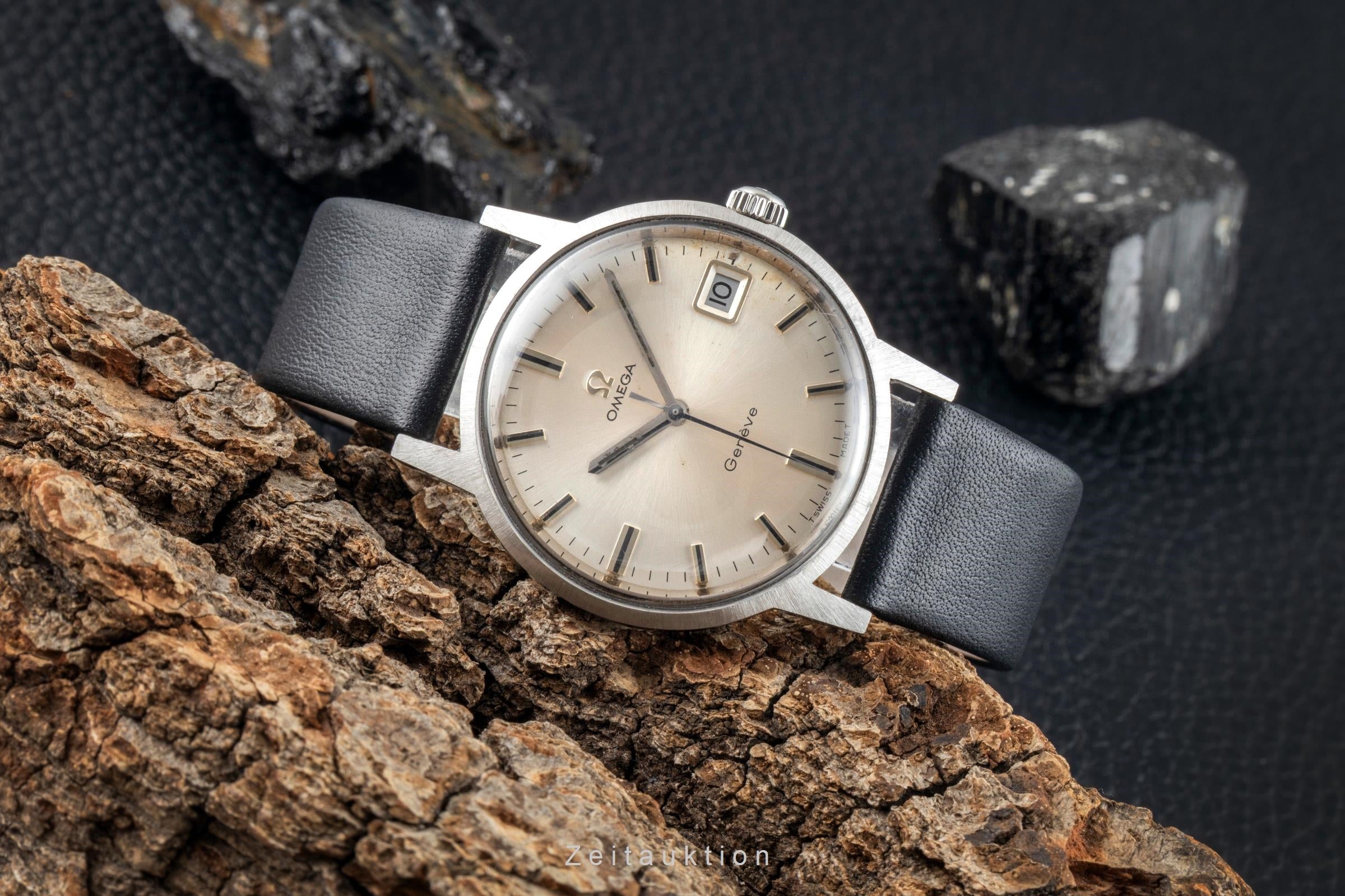 Omega Geneve steel manual winding Kal. 613 Ref. 136.0070 VINTAGE
