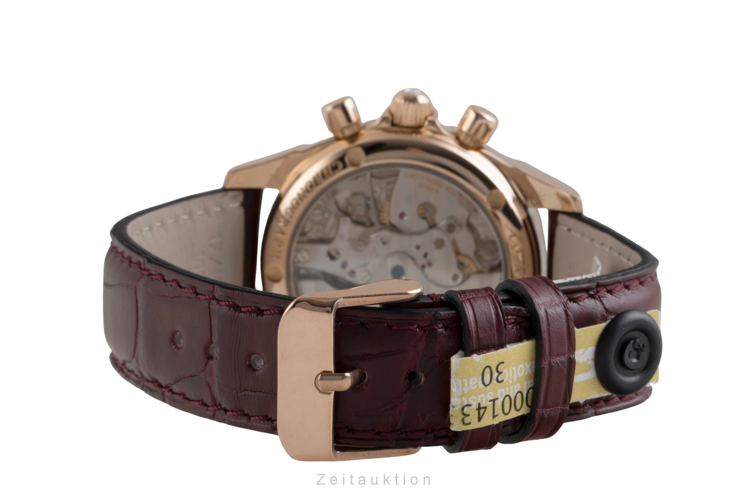 Omega De Ville chronographe or rouge 18 ct automatique montre pour femmes 4677.60.37 LP: 24000EUR  [2600859]