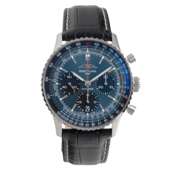 Breitling Navitimer 01 chronograph steel automatic men's watch AB0139241C1P1 LP: 9500EUR  [2600861]