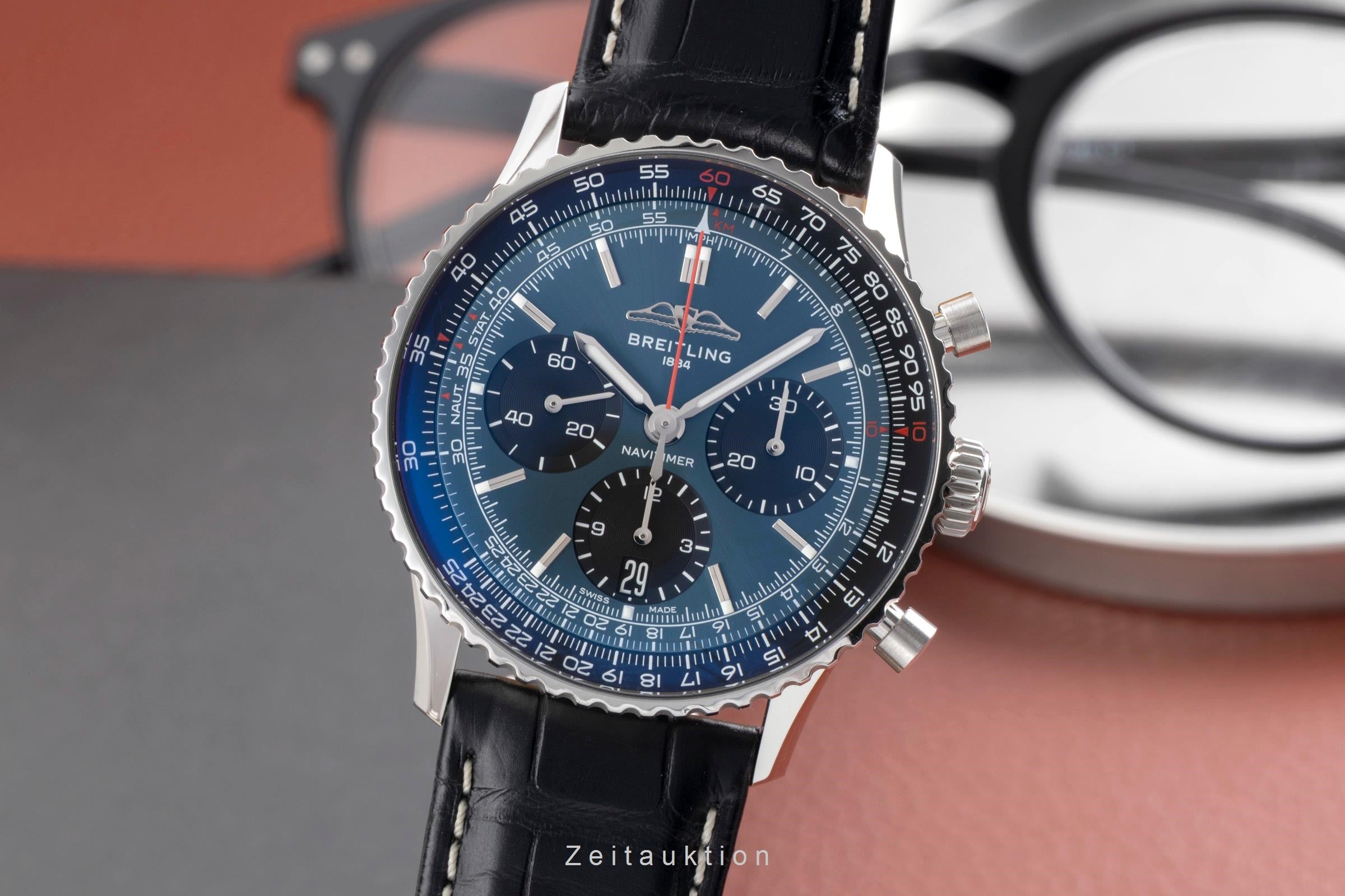 Breitling Navitimer 01 chronograph steel automatic men's watch AB0139241C1P1 LP: 9500EUR  [2600861]