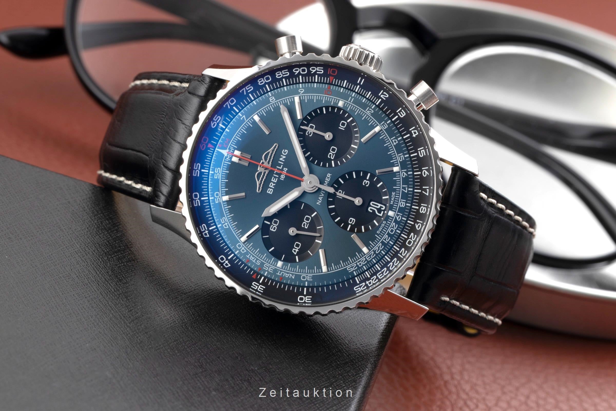 Breitling Navitimer 01 chronograph steel automatic men's watch AB0139241C1P1 LP: 9500EUR  [2600861]