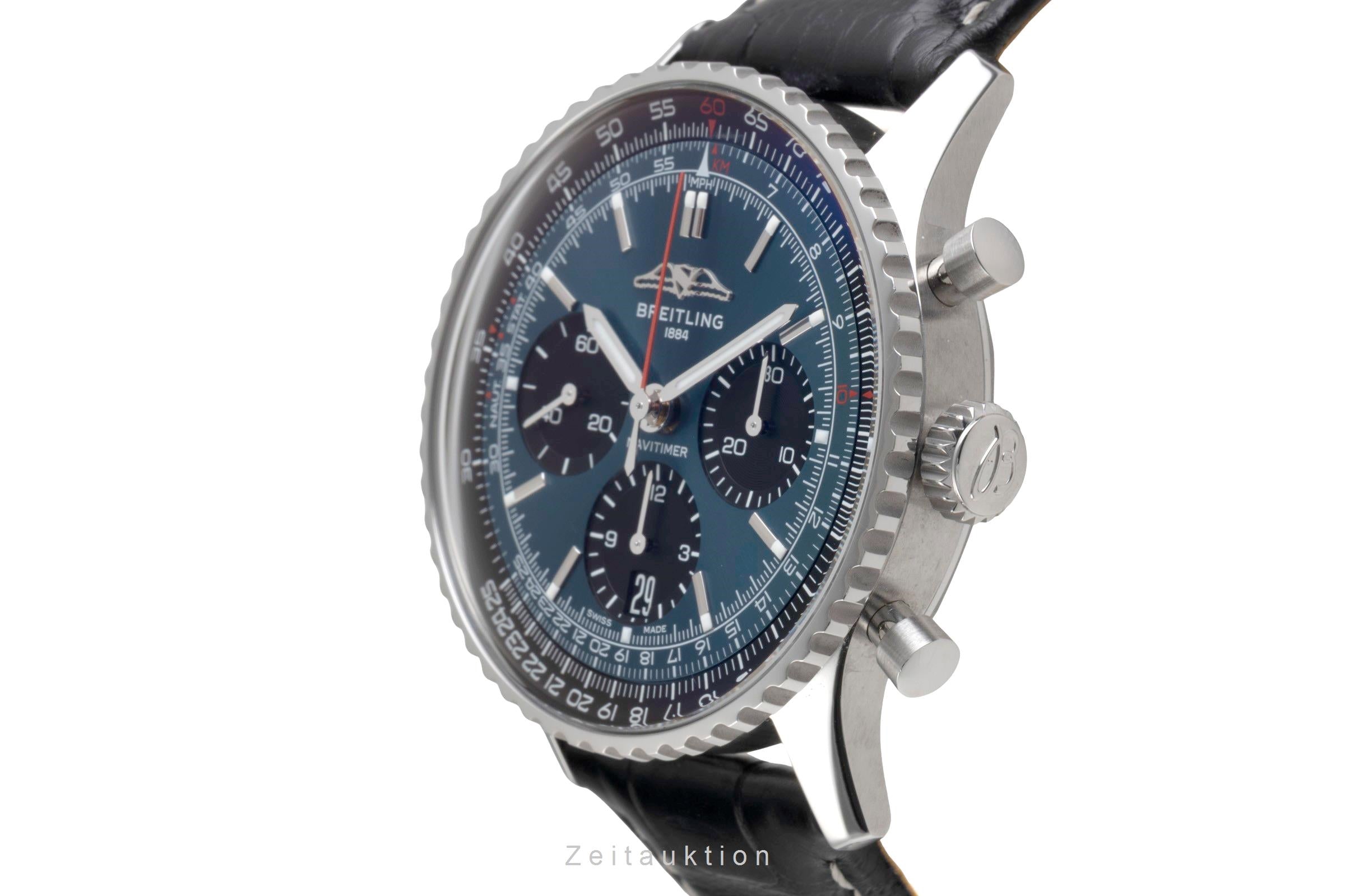 Breitling Navitimer 01 chronograph steel automatic men's watch AB0139241C1P1 LP: 9500EUR  [2600861]