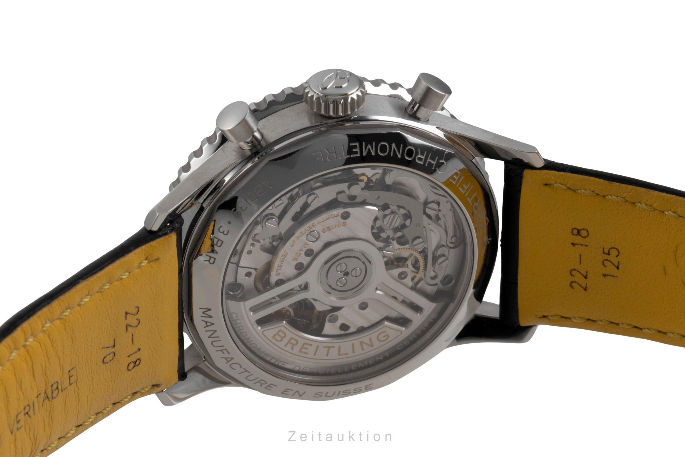 Breitling Navitimer 01 chronograph steel automatic men's watch AB0139241C1P1 LP: 9500EUR  [2600861]