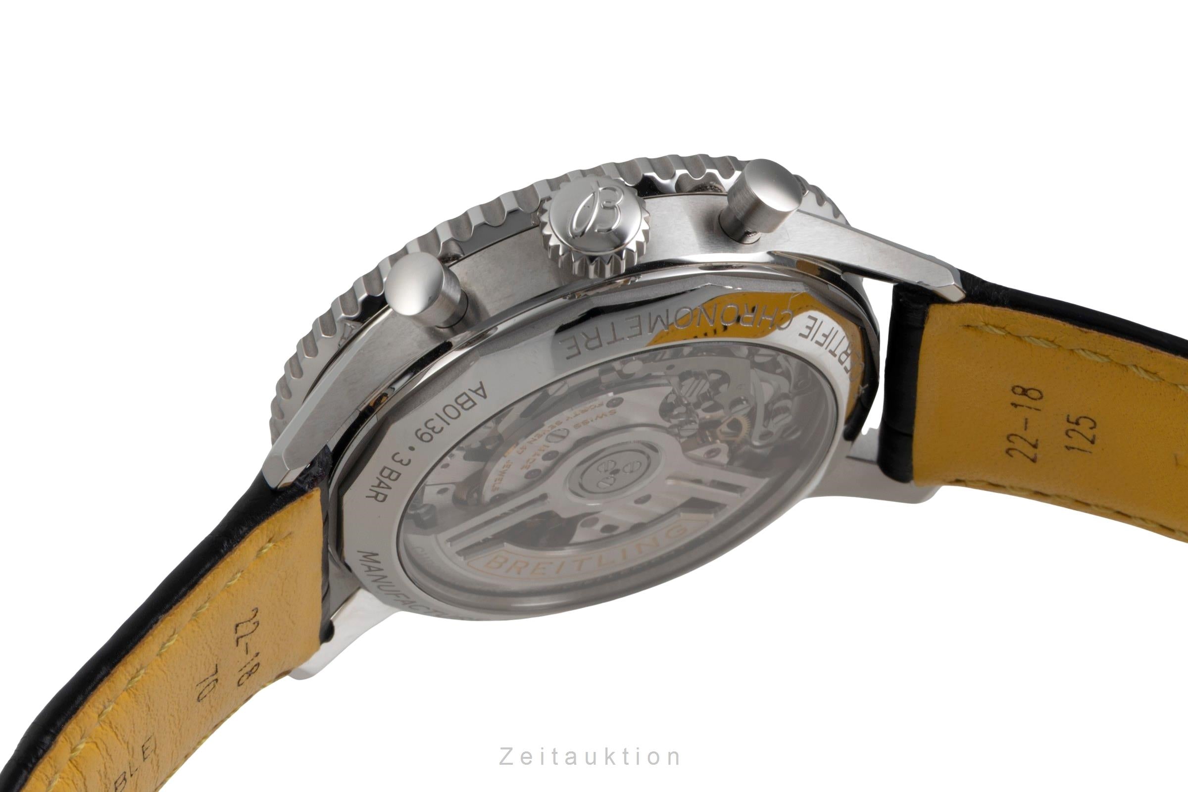 Breitling Navitimer 01 chronograph steel automatic men's watch AB0139241C1P1 LP: 9500EUR  [2600861]