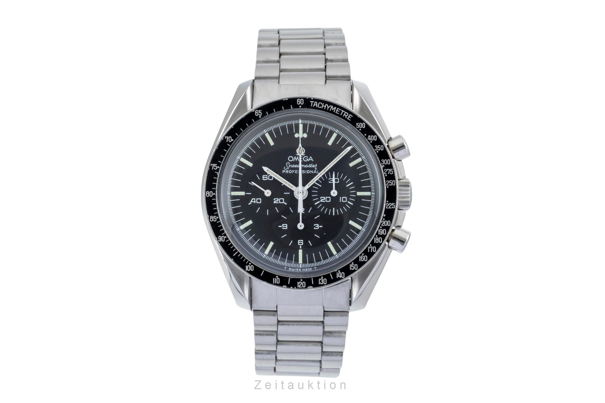 Omega Speedmaster Moonwatch cronografo acciaio carica manuale orologio da uomo ST145022 Vintage  [2600862]