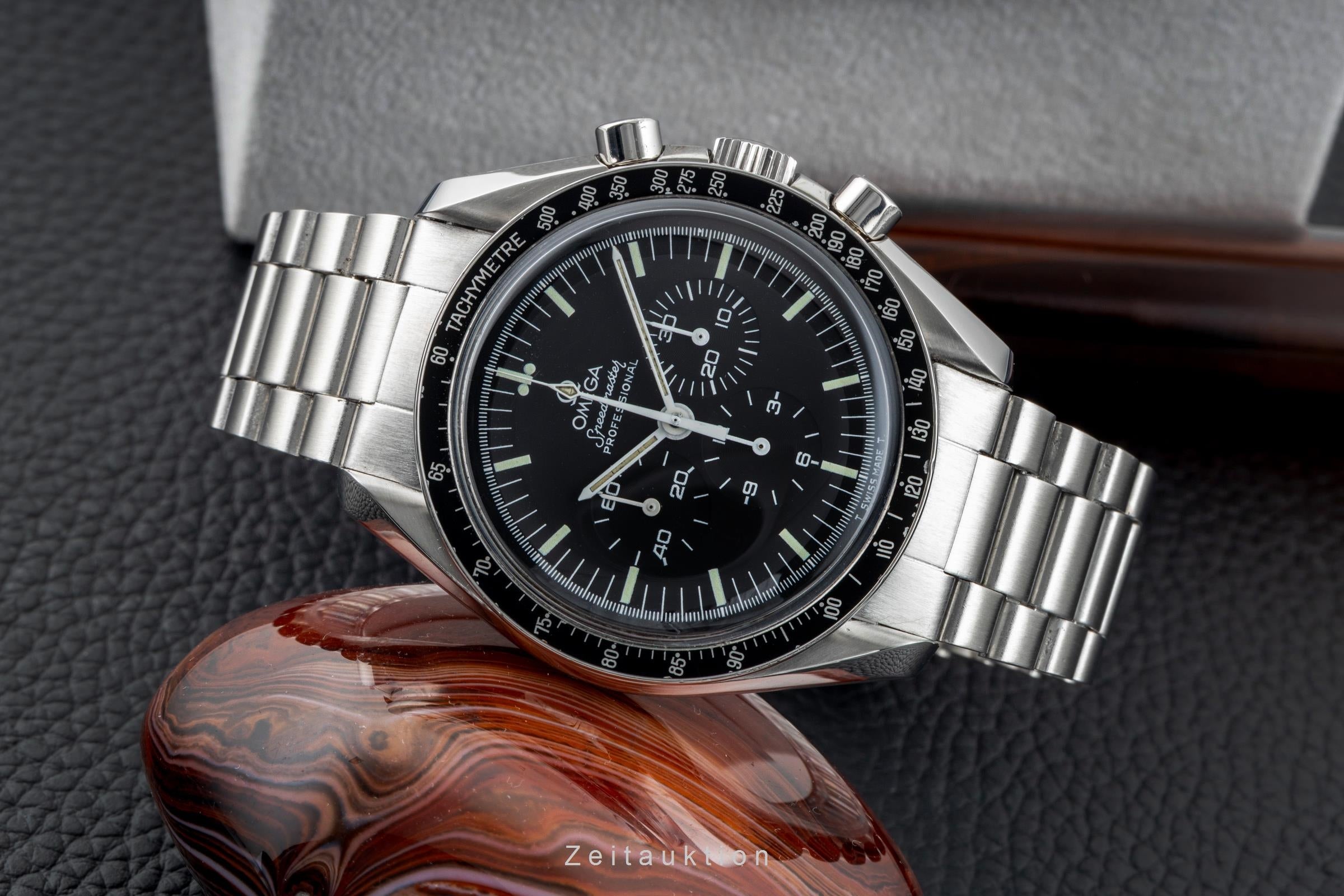 Omega Speedmaster Moonwatch cronografo acciaio carica manuale orologio da uomo ST145022 Vintage  [2600862]