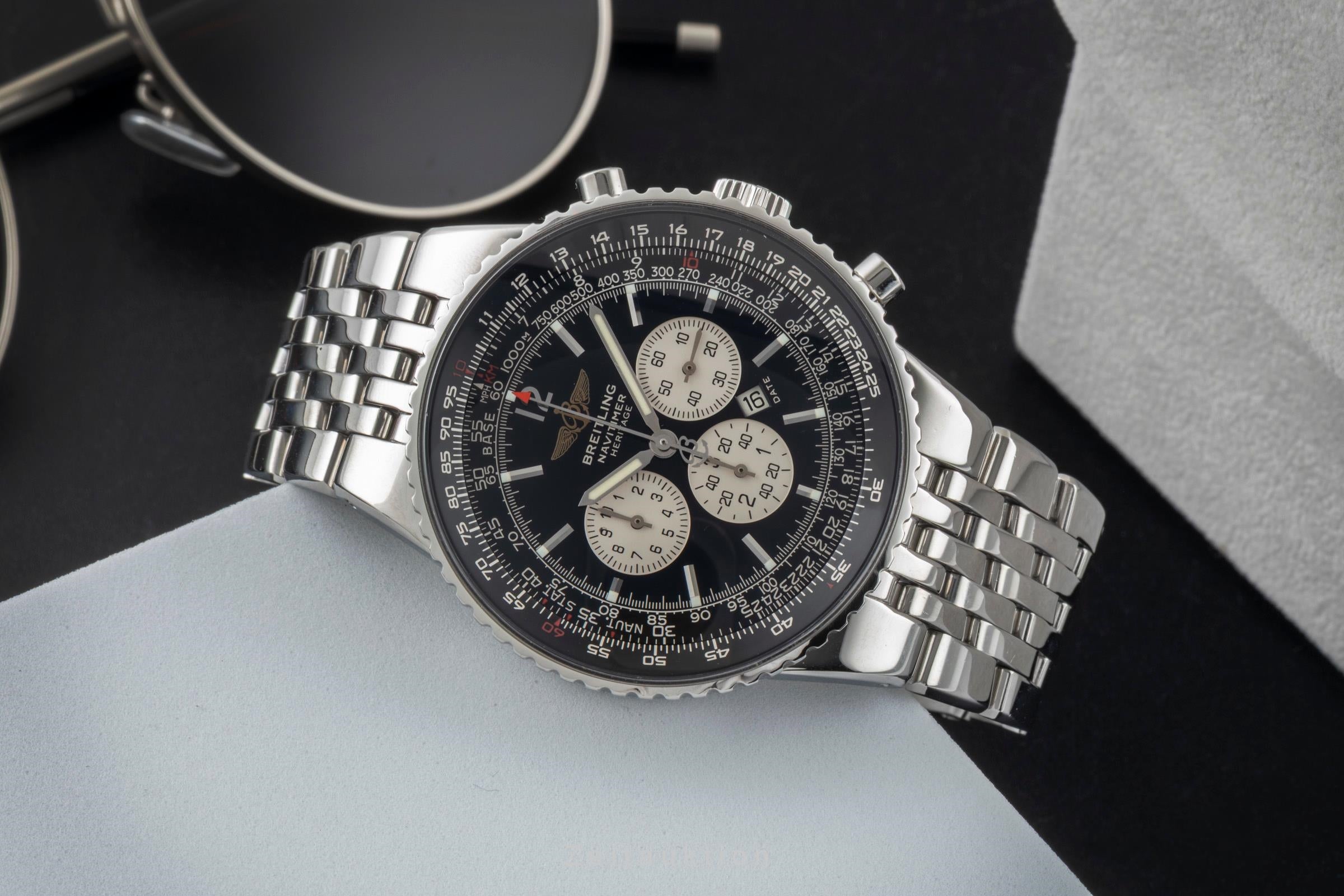 Breitling Navitimer Heritage cronógrafo acero automático reloj para caballeros A3535024/B554  [2600864]