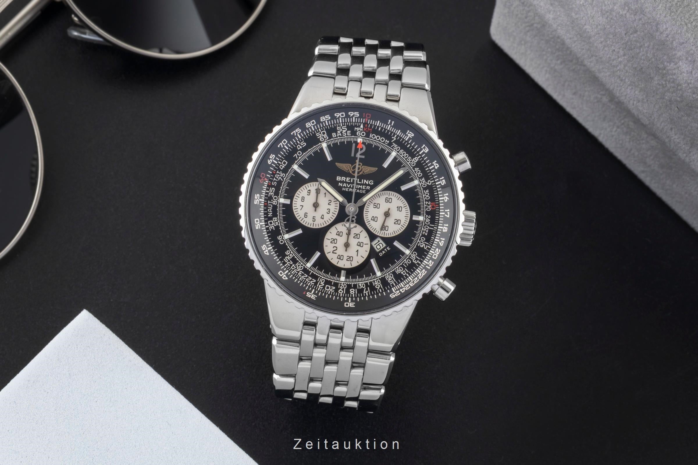 Breitling Navitimer Heritage cronógrafo acero automático reloj para caballeros A3535024/B554  [2600864]