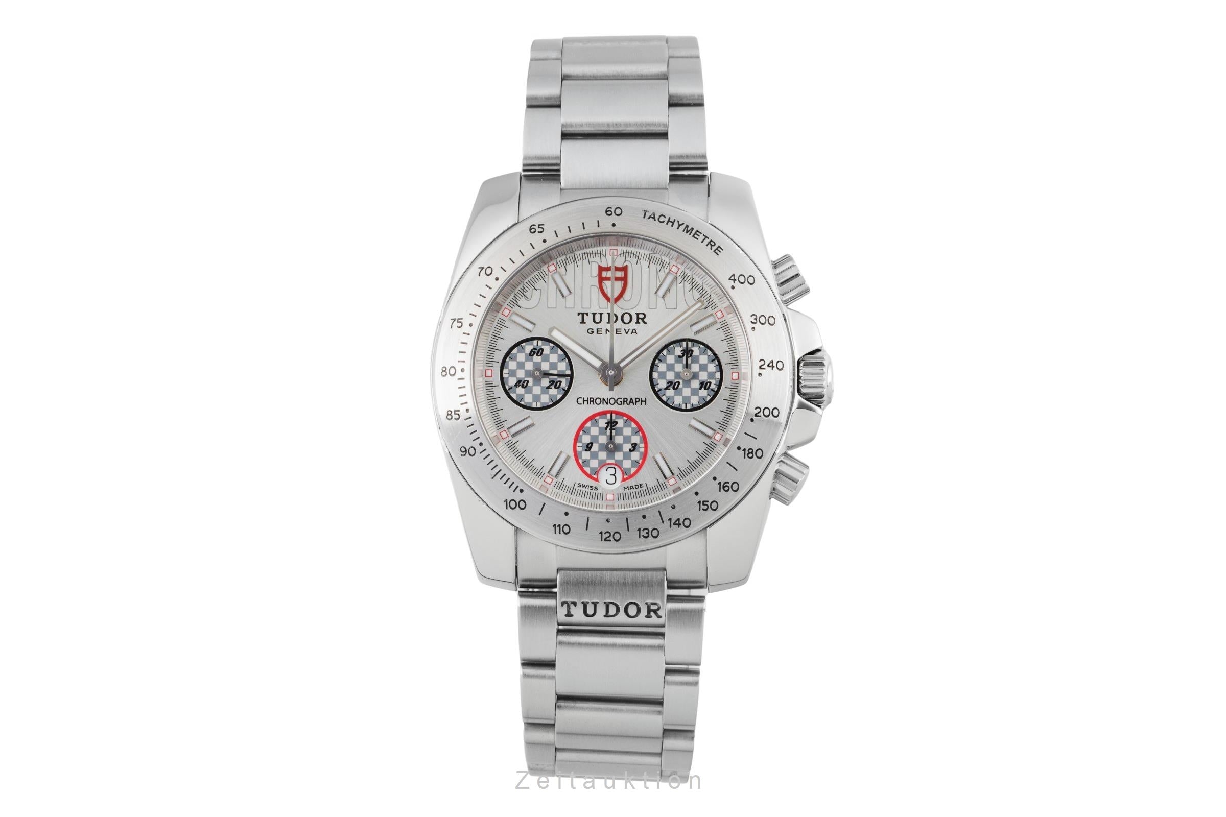 Tudor Sport Chronograph chronograph steel automatic men's watch 20300  [2600865]