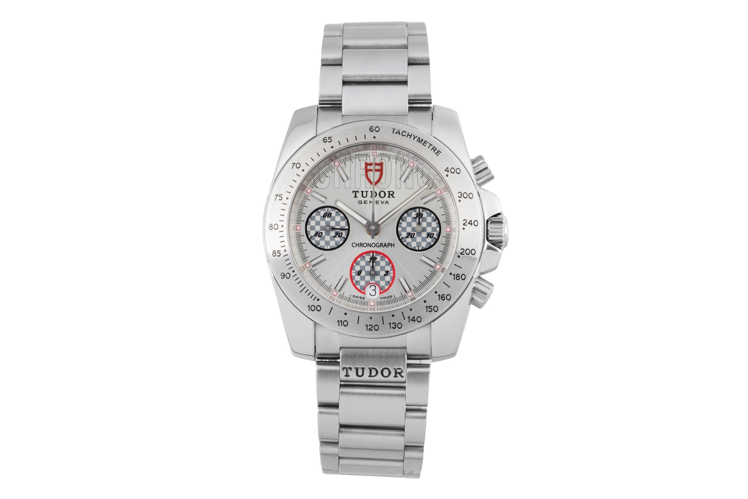 Tudor Sport Chronograph chronograph steel automatic men's watch 20300  [2600865]