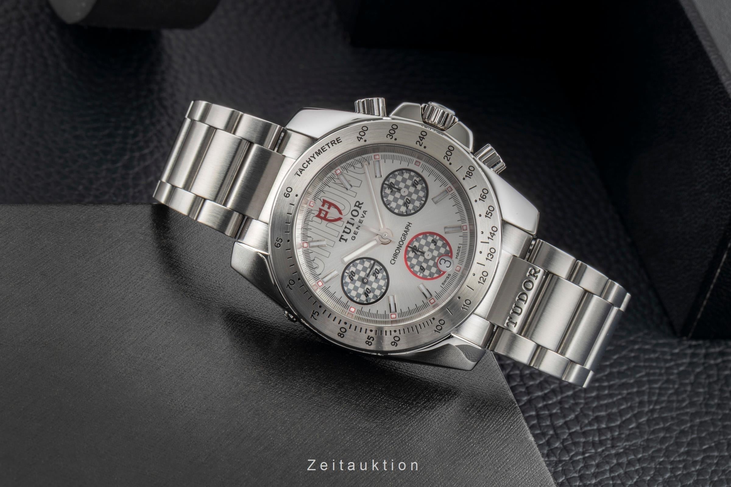 Tudor Sport Chronograph chronograph steel automatic men's watch 20300  [2600865]