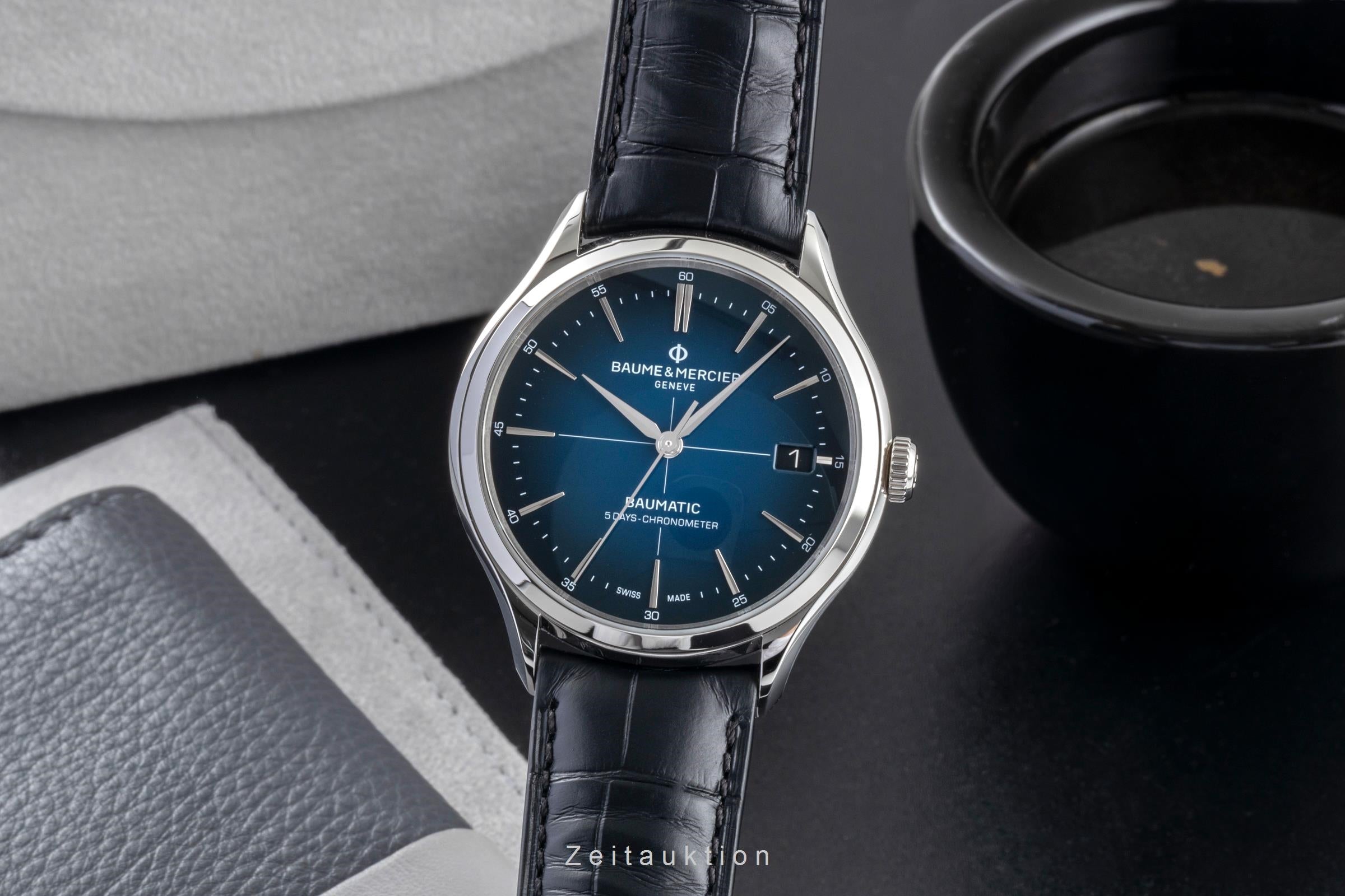 Baume & Mercier Clifton acero automático reloj para caballeros M0A10467  [2600866]