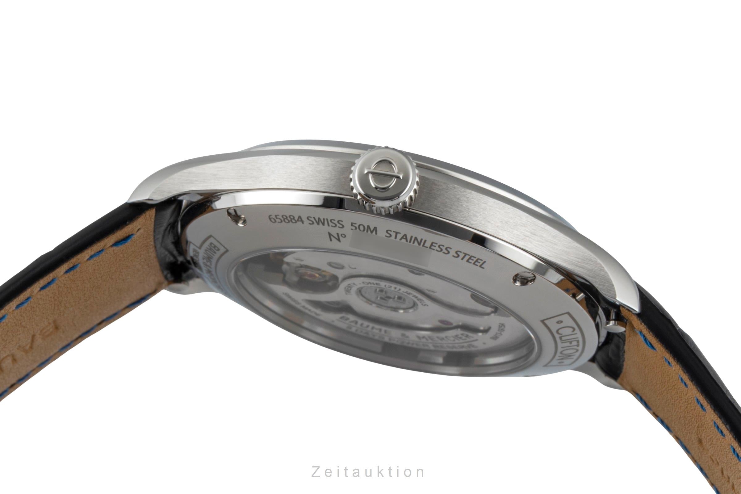 Baume & Mercier Clifton acero automático reloj para caballeros M0A10467  [2600866]