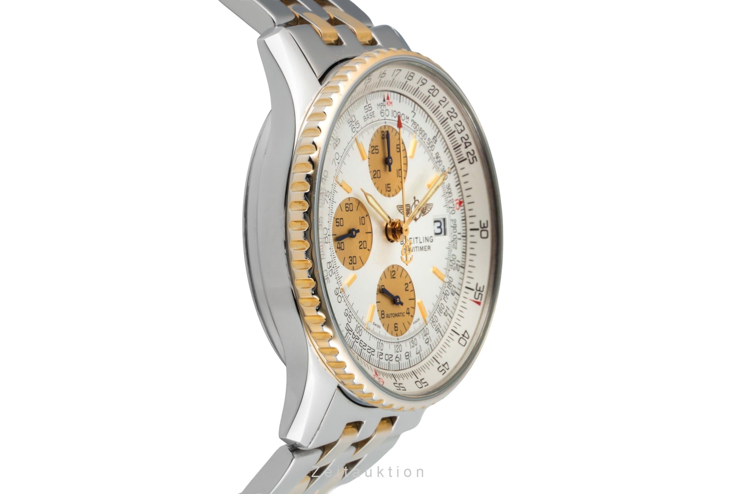 Breitling Old Navitimer cronografo acciaio / oro automatismo orologio da uomo B13019  [2600867]