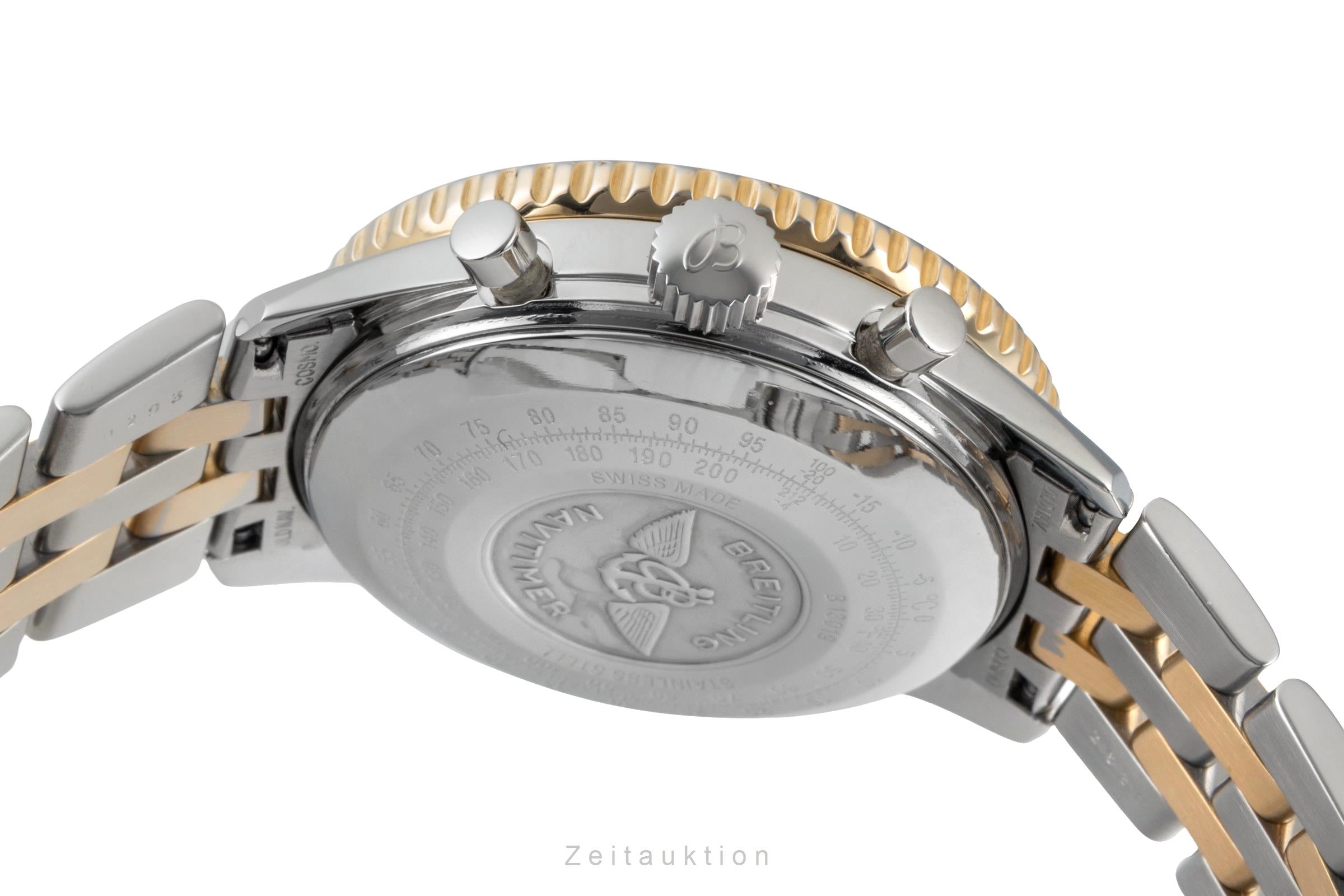 Breitling Old Navitimer cronografo acciaio / oro automatismo orologio da uomo B13019  [2600867]