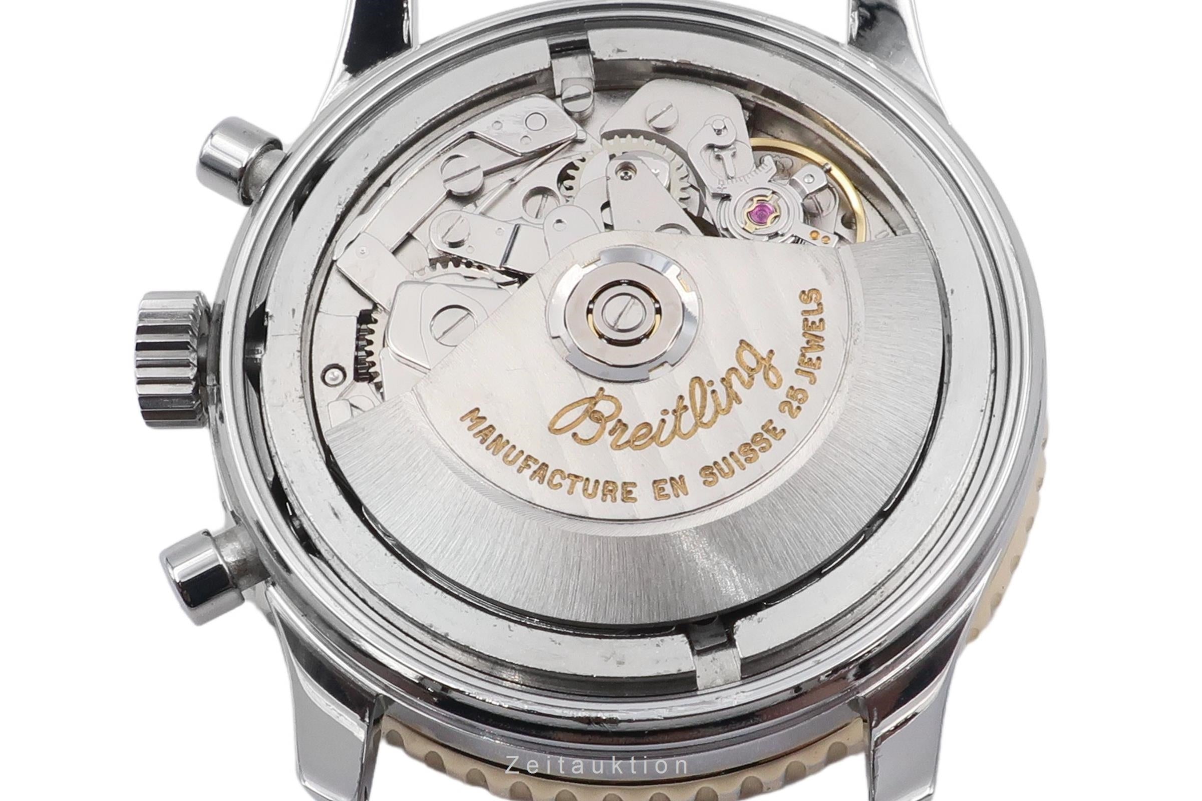 Breitling Old Navitimer cronografo acciaio / oro automatismo orologio da uomo B13019  [2600867]
