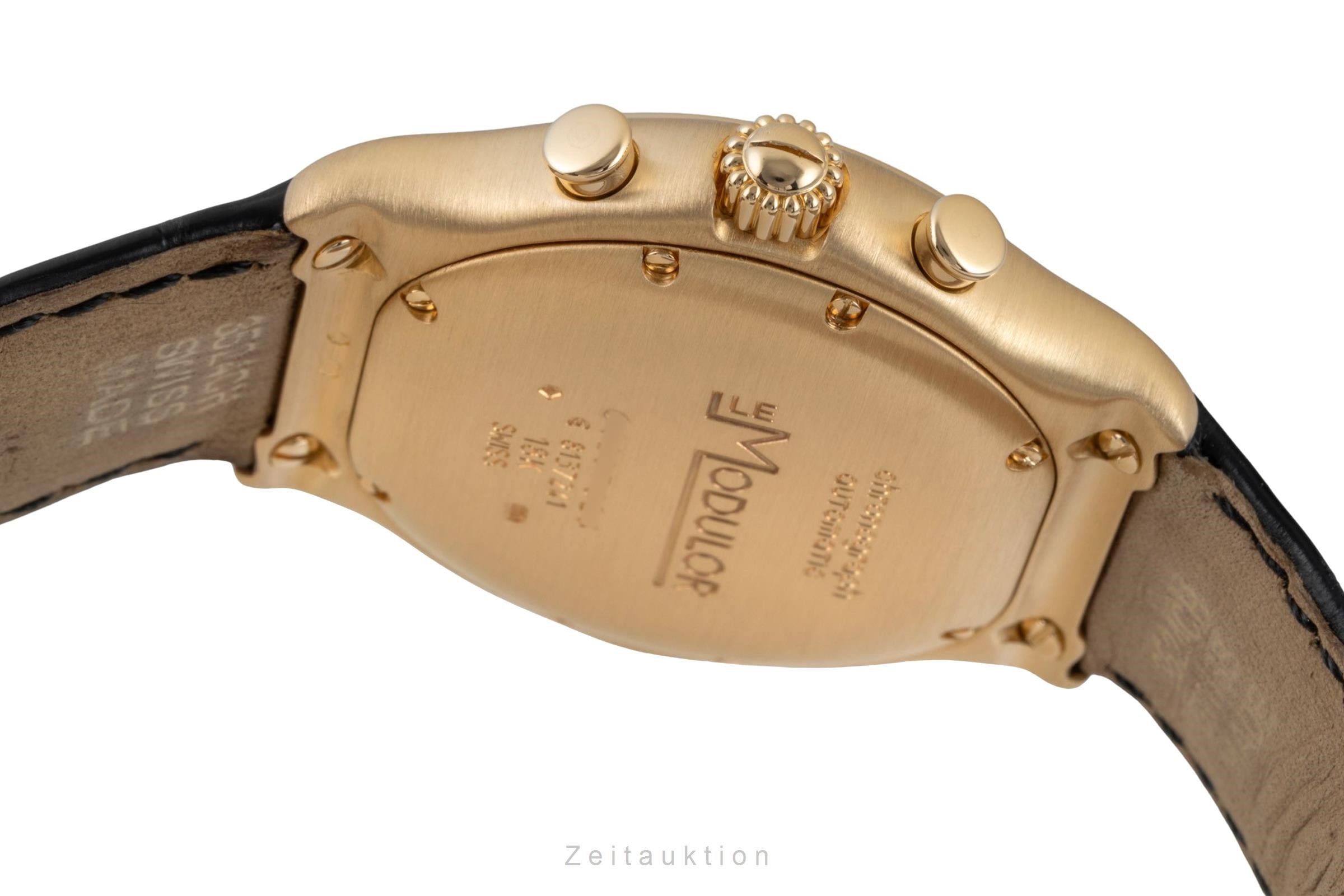Ebel 1911 Le Modular Chronograph 18k (0,750) Gold Automatik Ref. 8137241 Box  [2600868]