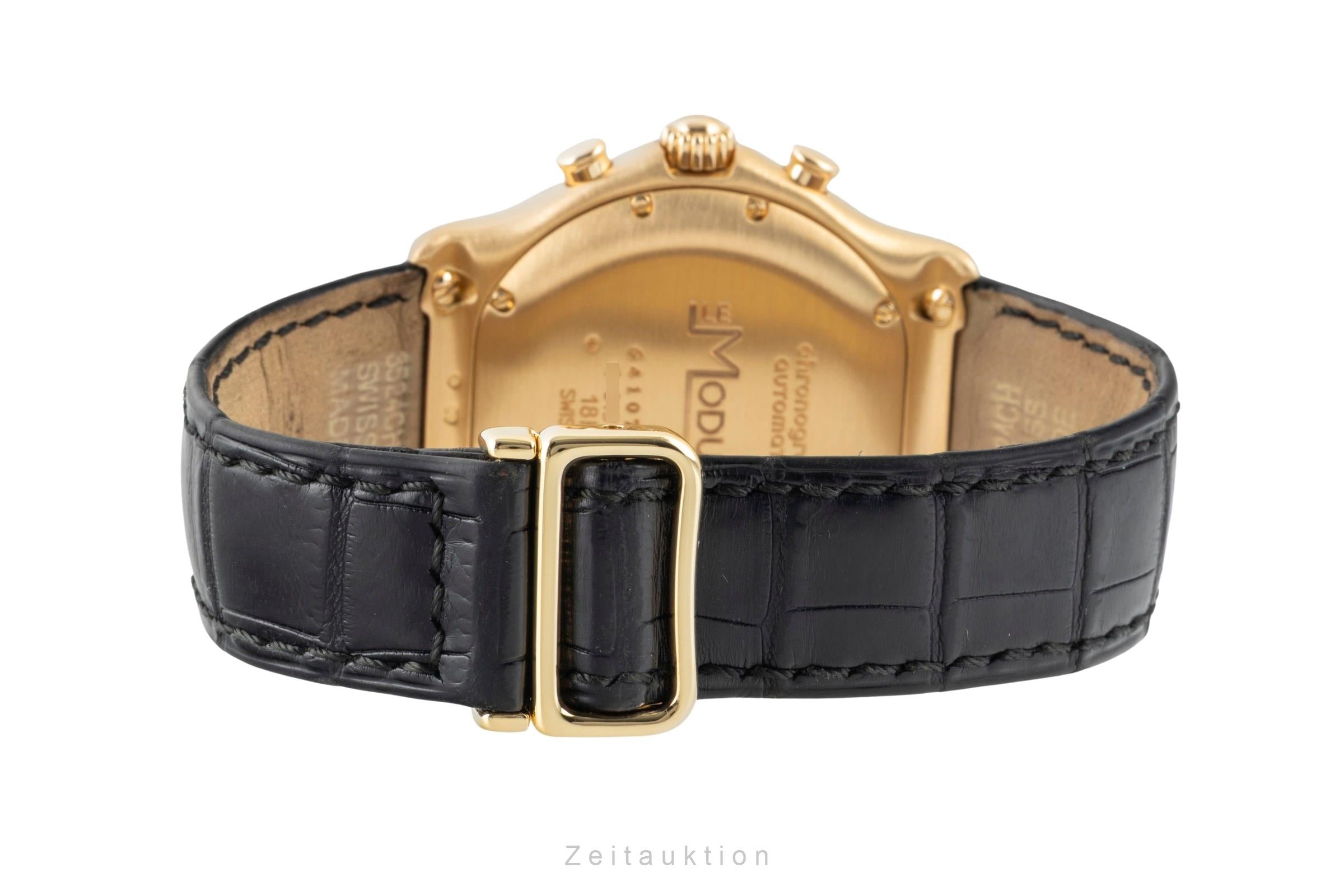 Ebel 1911 Le Modular Chronograph 18k (0,750) Gold Automatik Ref. 8137241 Box  [2600868]