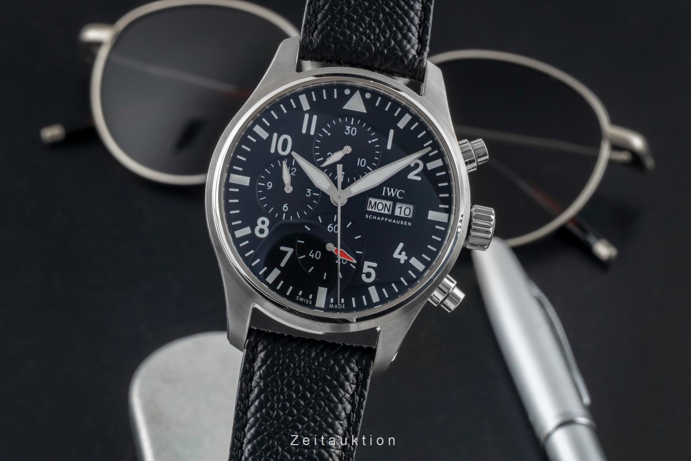IWC Fliegerchronograph Chronograph Stahl Automatik Ref. IW378001 B&P 2023 [2600869]