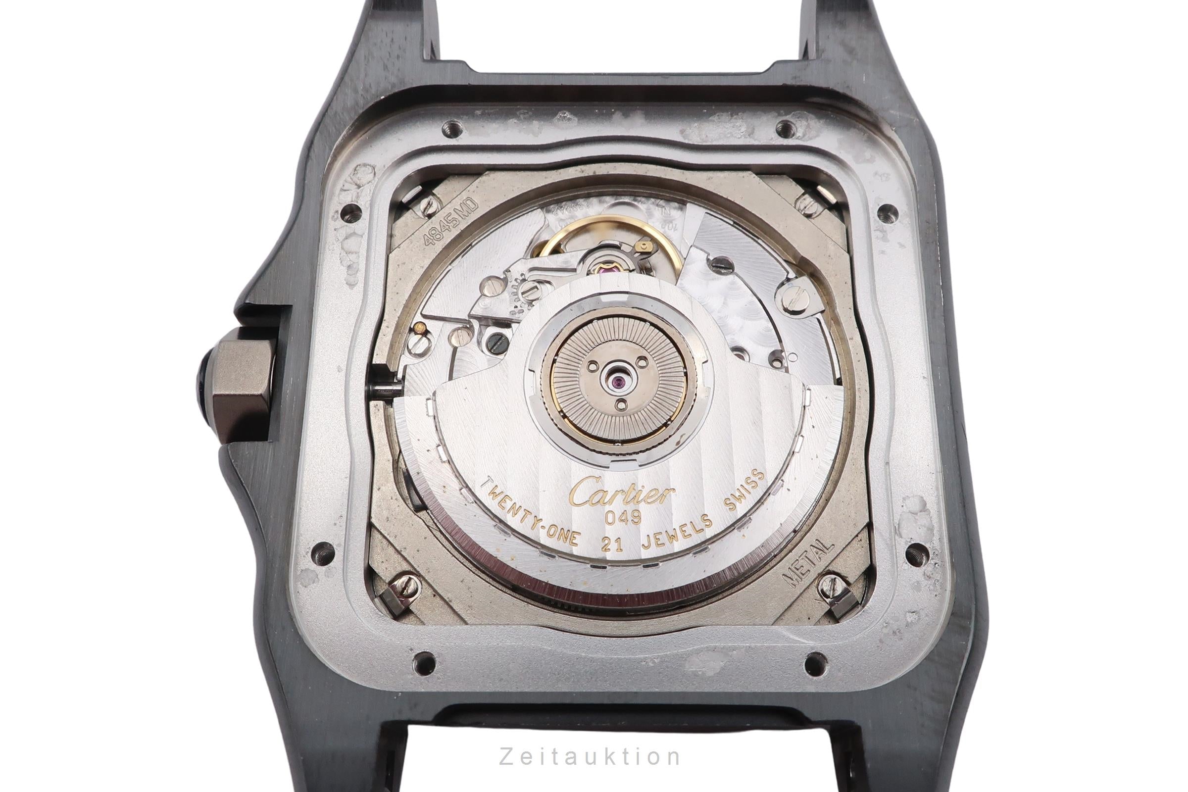 Cartier Santos 100 acier / titane automatique montre pour hommes W2020010  [2600871]
