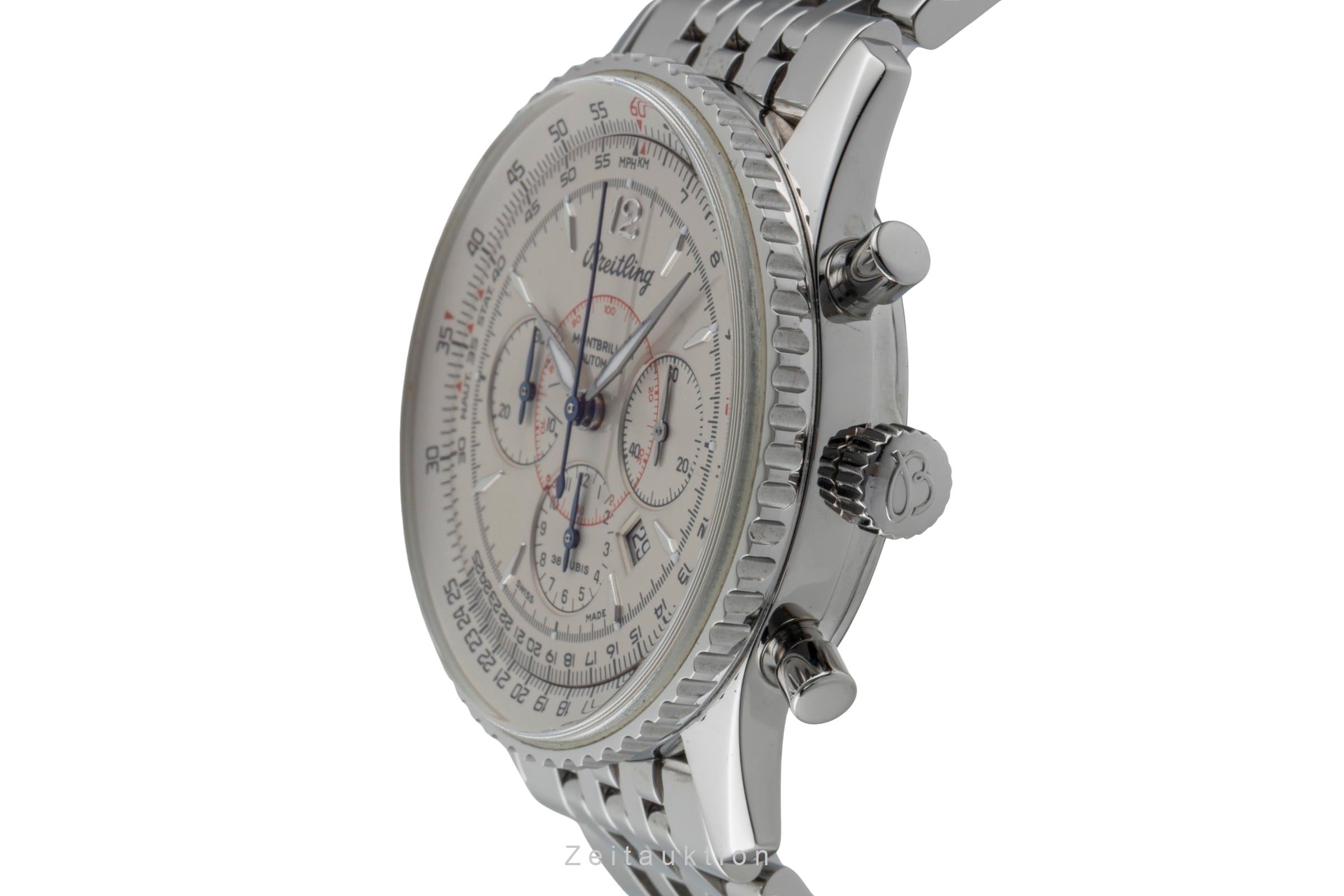 Breitling Montbrillant Chronograph Stahl Automatik Herrenuhr Ref. A41330  [2600872]