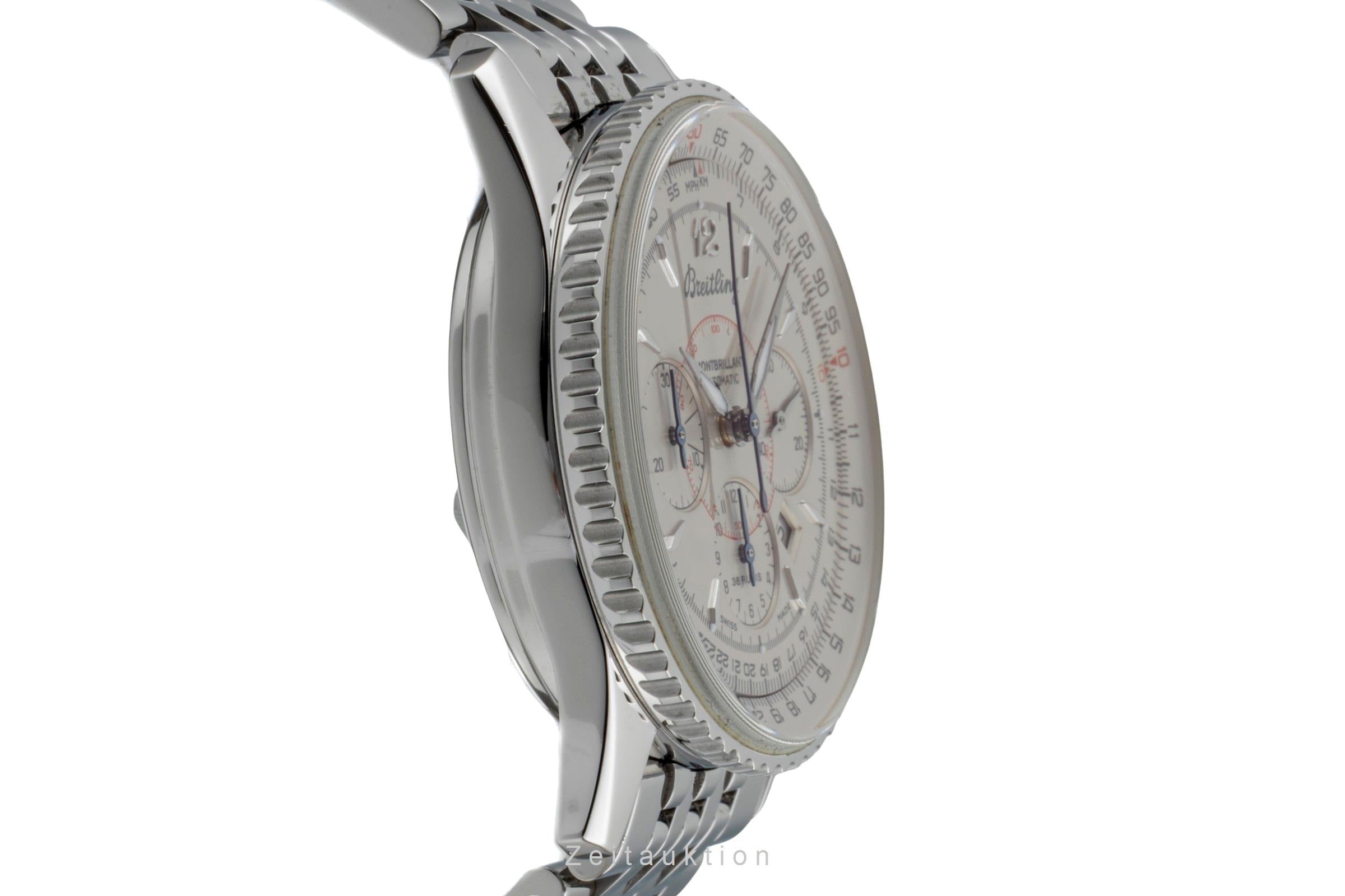Breitling Montbrillant Chronograph Stahl Automatik Herrenuhr Ref. A41330  [2600872]