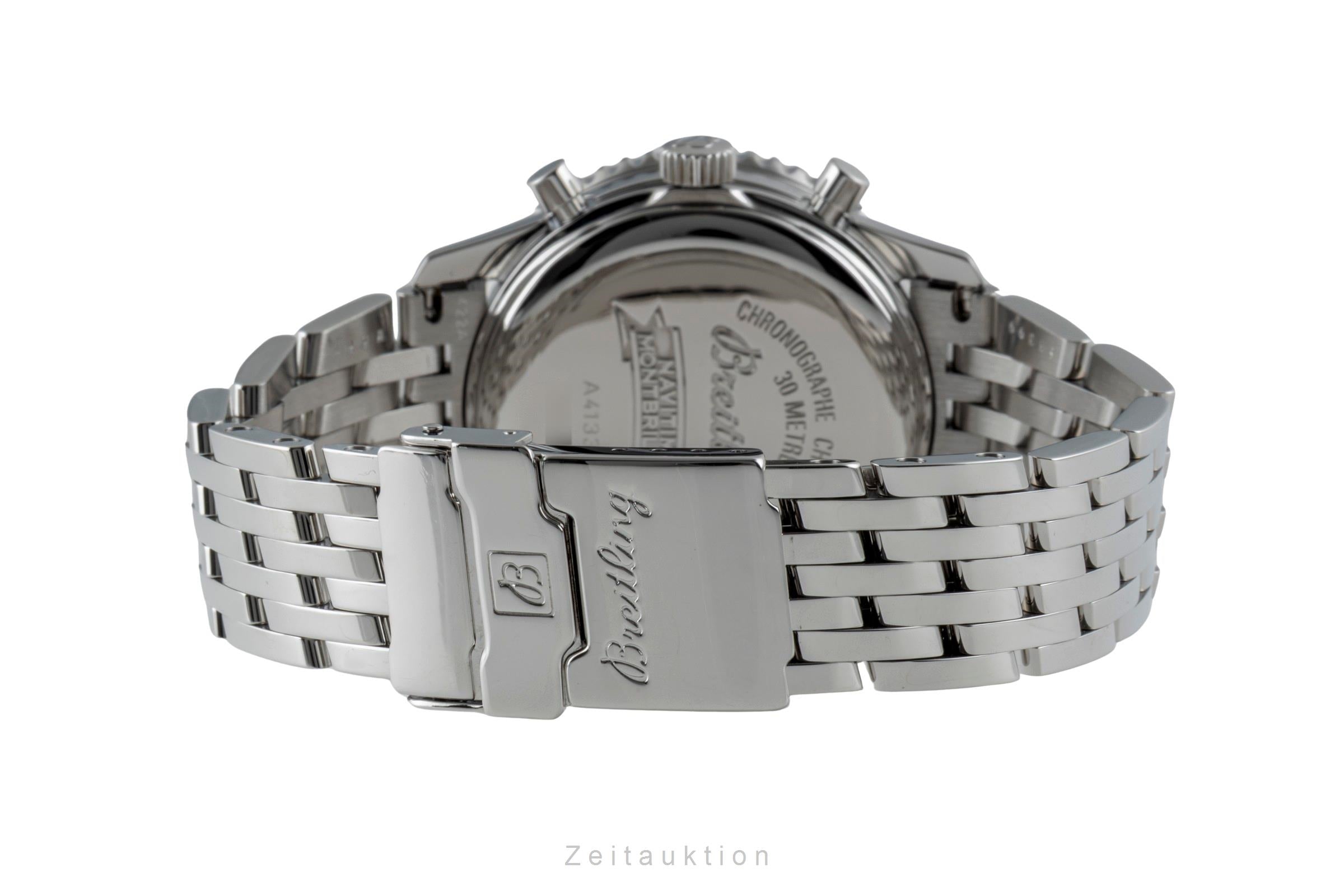 Breitling Montbrillant Chronograph Stahl Automatik Herrenuhr Ref. A41330  [2600872]