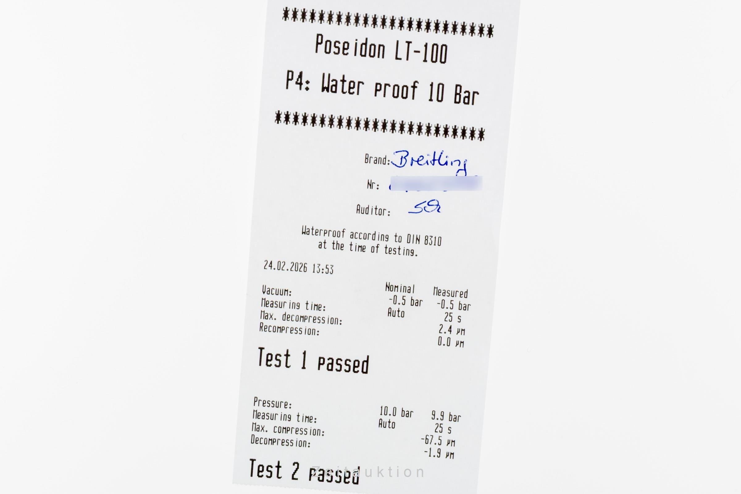 Breitling Superocean steel automatic women's watch A17312 LP: 3650EUR  [2600873]