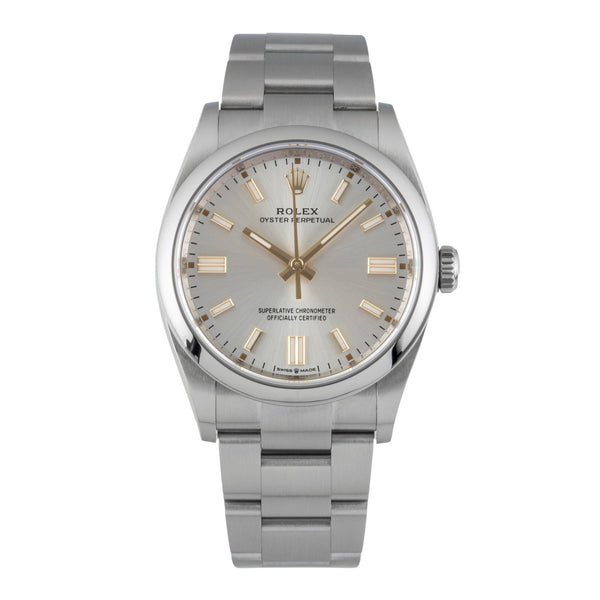Rolex Oyster Perpetual acier automatique montre pour hommes 126000  [2600875]