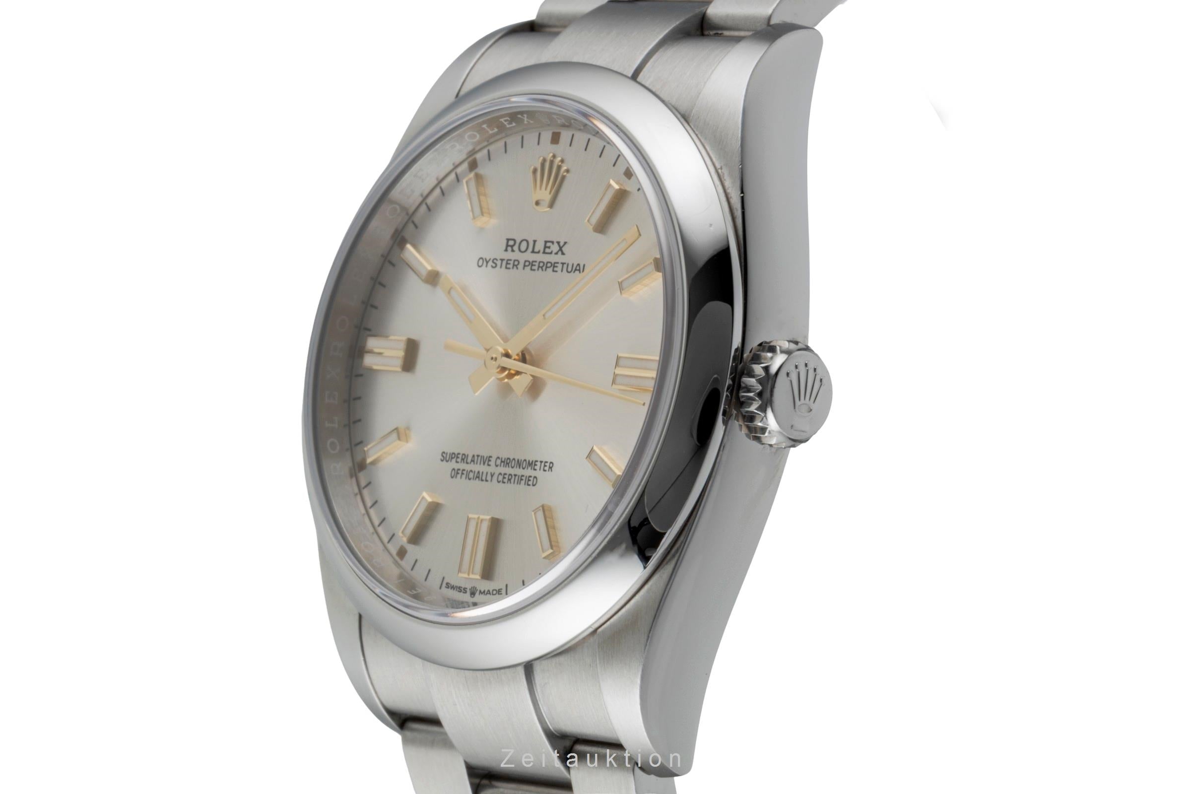 Rolex Oyster Perpetual acier automatique montre pour hommes 126000  [2600875]