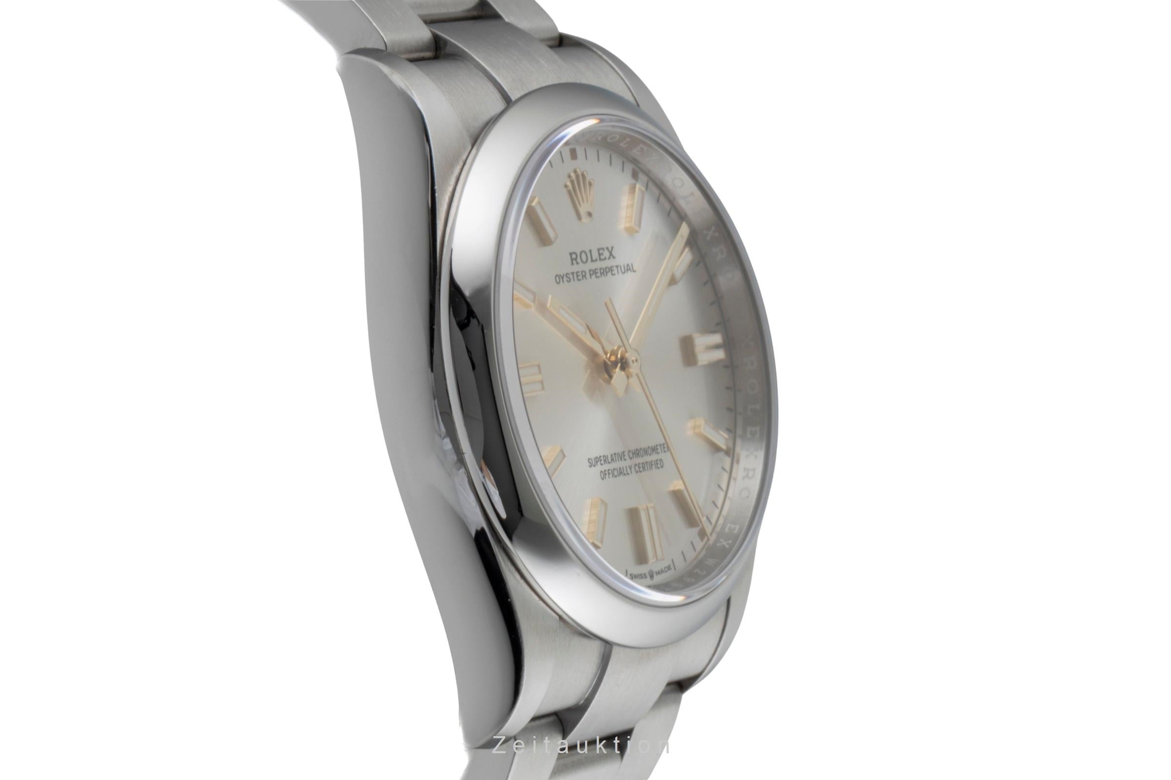 Rolex Oyster Perpetual acier automatique montre pour hommes 126000  [2600875]