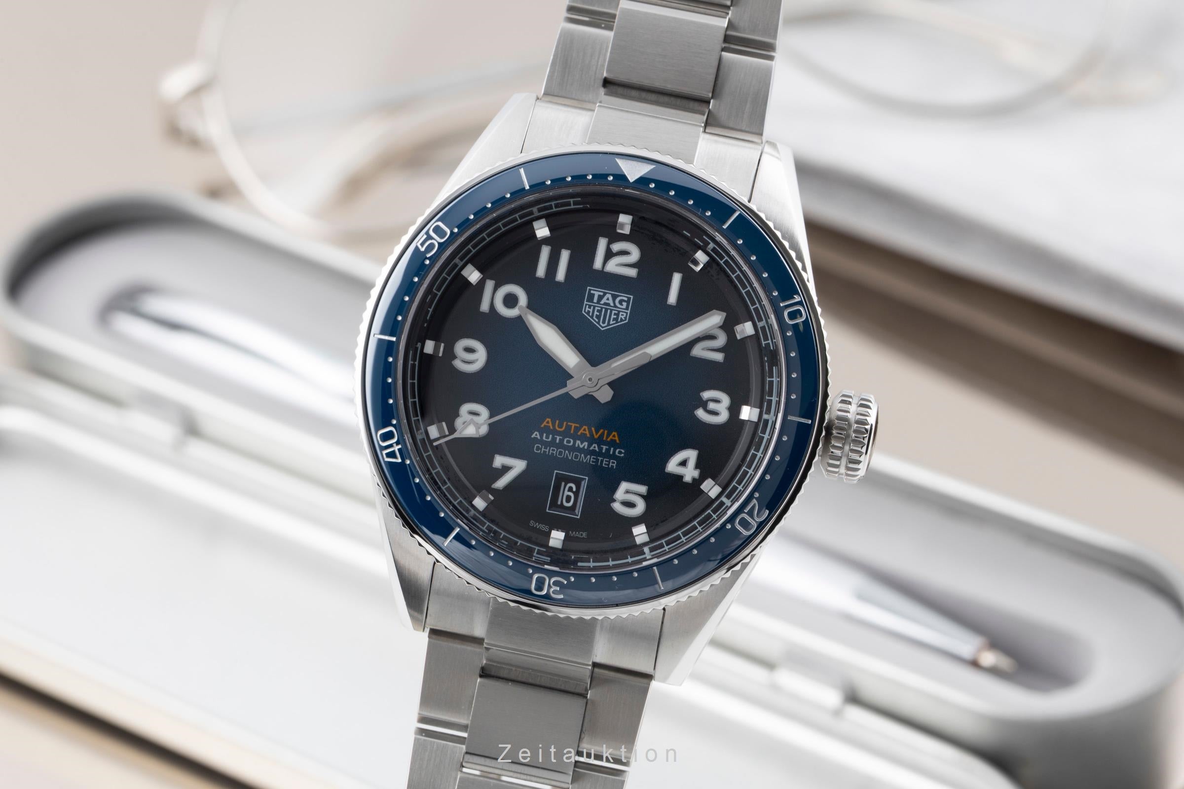 Tag Heuer Autavia acero automático reloj para caballeros WEB5116  [2600877]