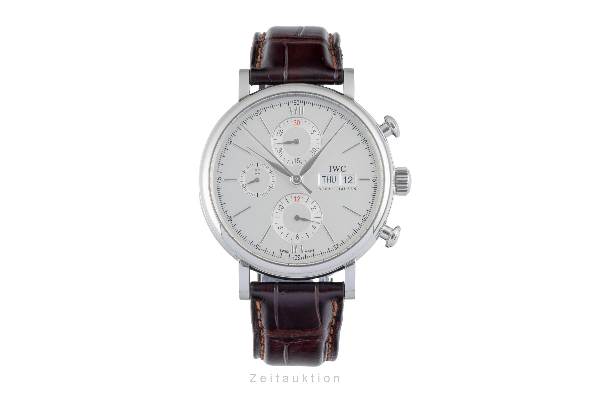 IWC Portofino cronografo acciaio automatismo orologio da uomo IW391027  [2600879]