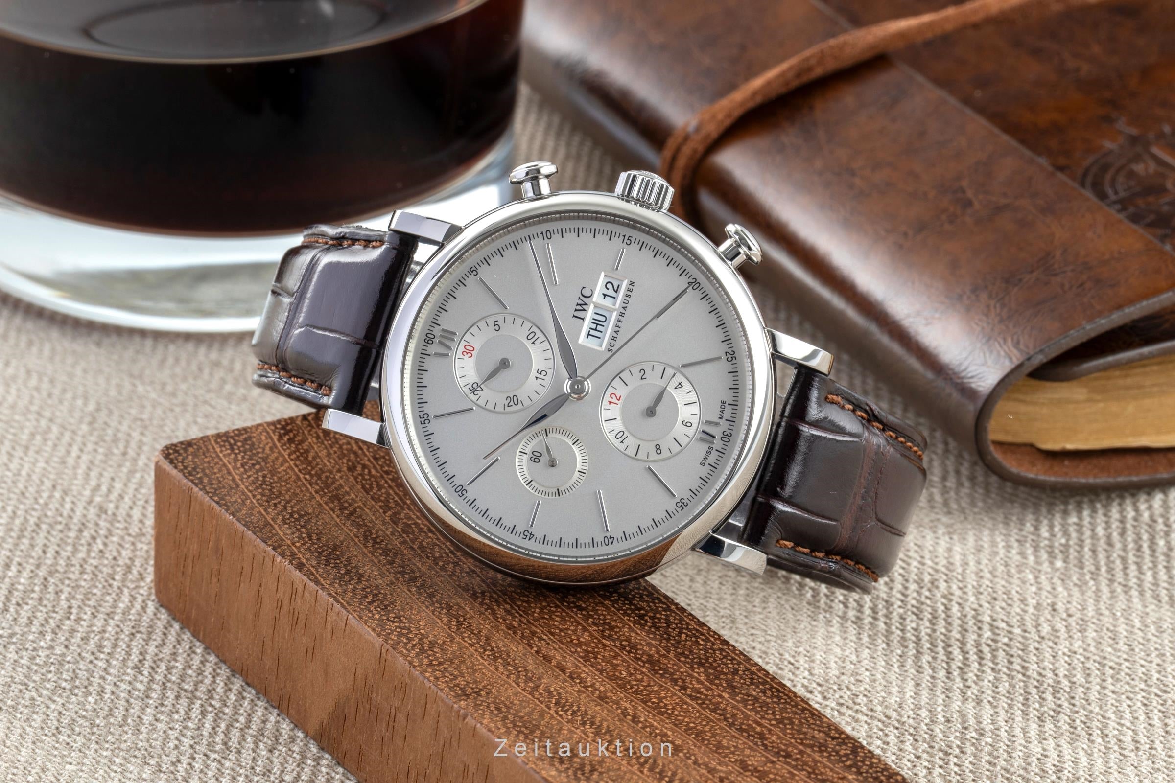 IWC Portofino cronografo acciaio automatismo orologio da uomo IW391027  [2600879]